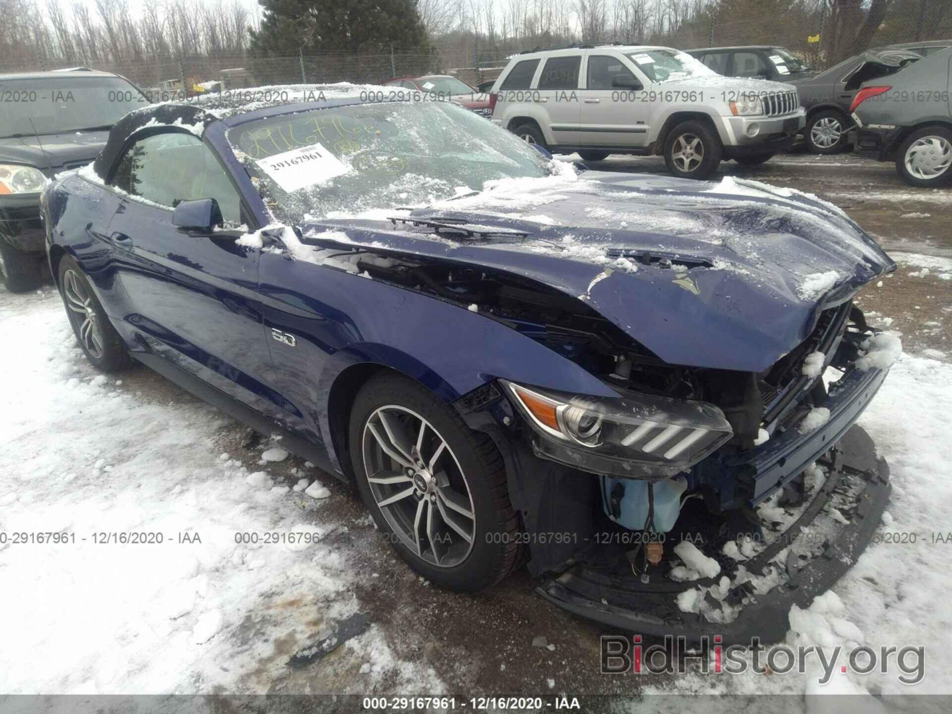 Photo 1FATP8FF8G5312136 - FORD MUSTANG 2016
