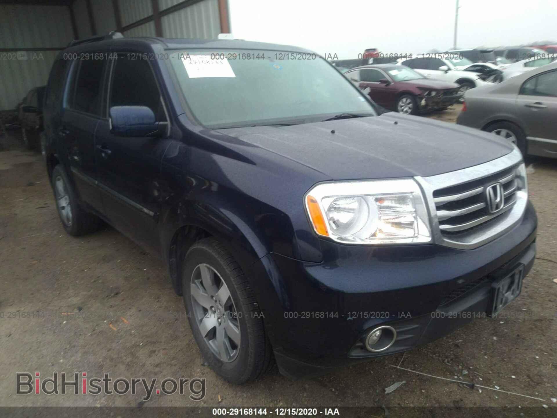 Фотография 5FNYF3H92EB012990 - HONDA PILOT 2014