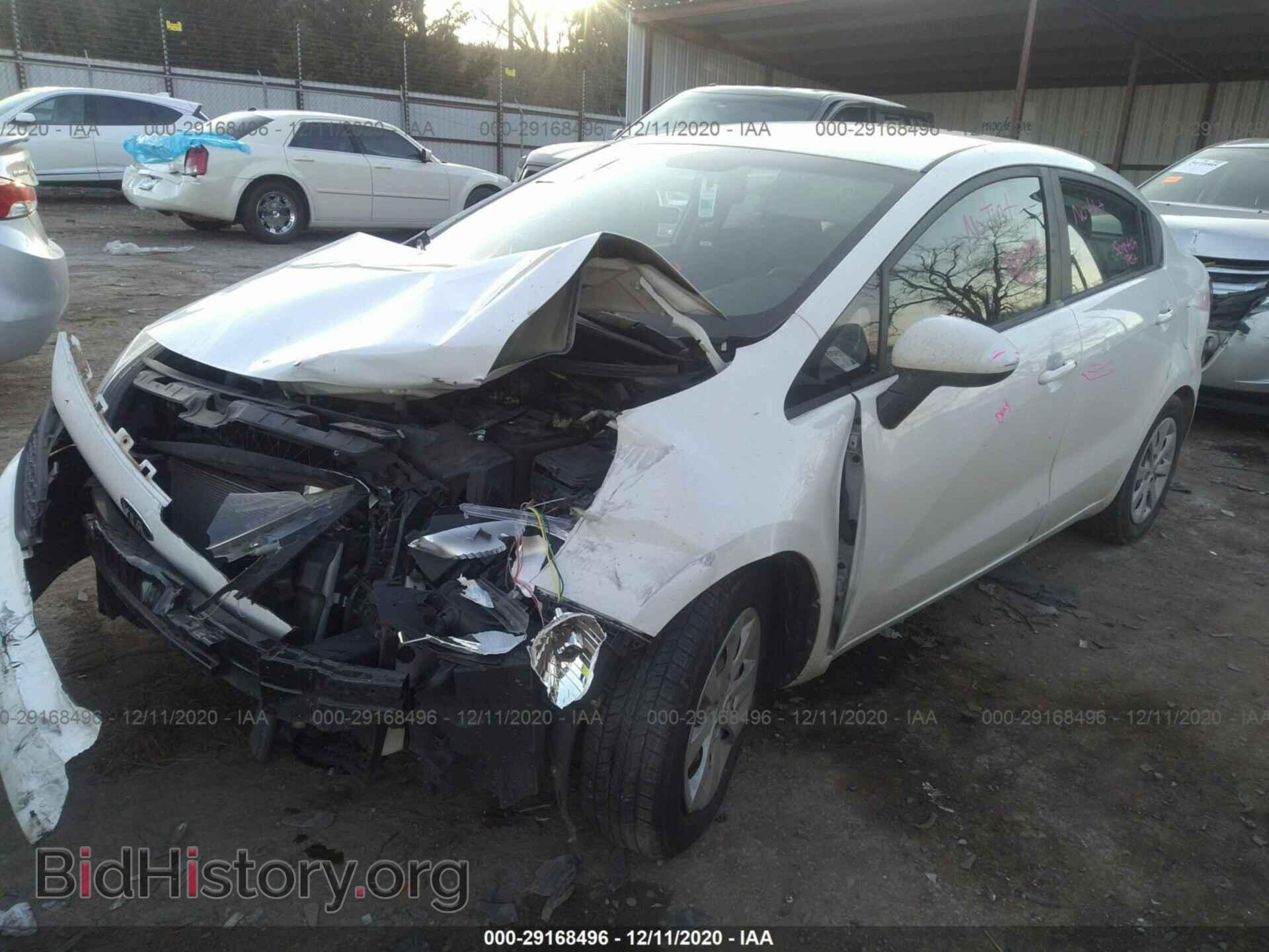 2016 KIA RIO - VIN: KNADM4A31G6666732 - Фото 2