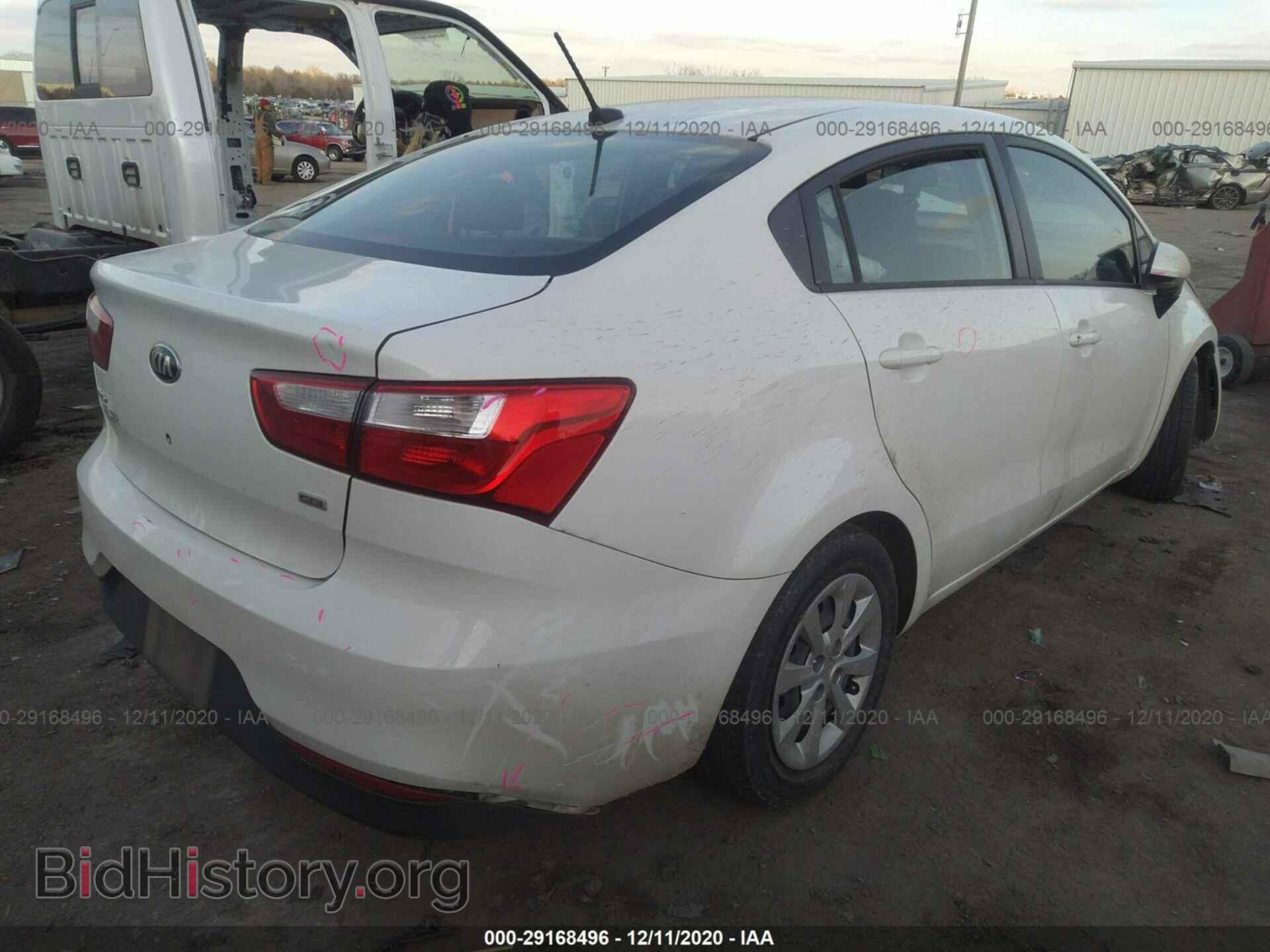 2016 KIA RIO - VIN: KNADM4A31G6666732 - Фото 4