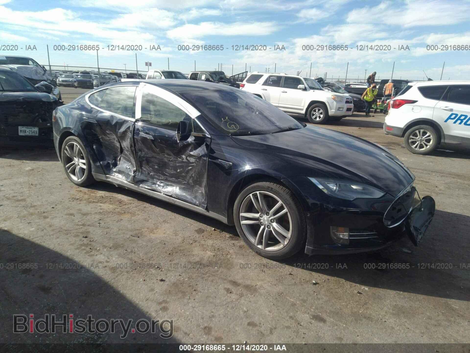 Photo 5YJSA1S19EFP60406 - TESLA MODEL S 2014