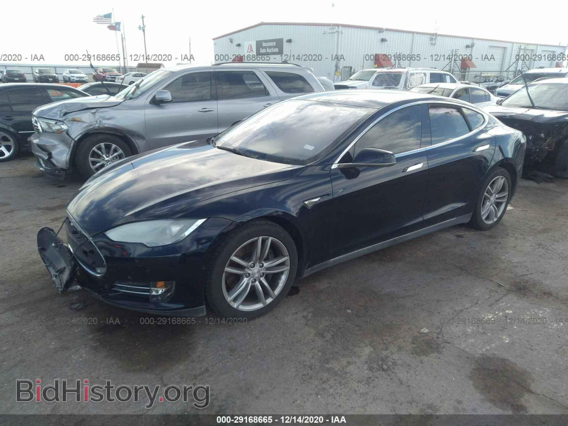 2014 TESLA MODEL S - VIN: 5YJSA1S19EFP60406 - Фото 2