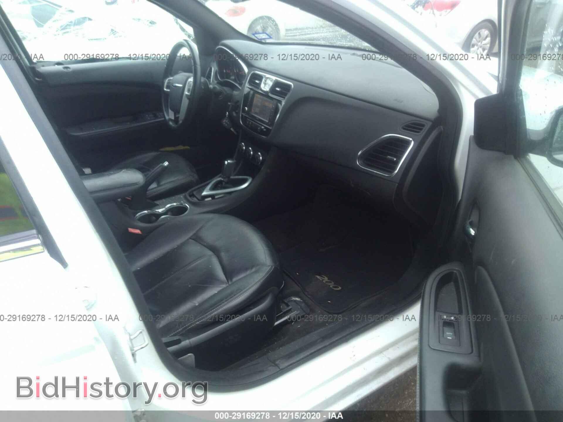 2012 CHRYSLER 200 - VIN: 1C3CCBCG6CN304275 - Фото 5