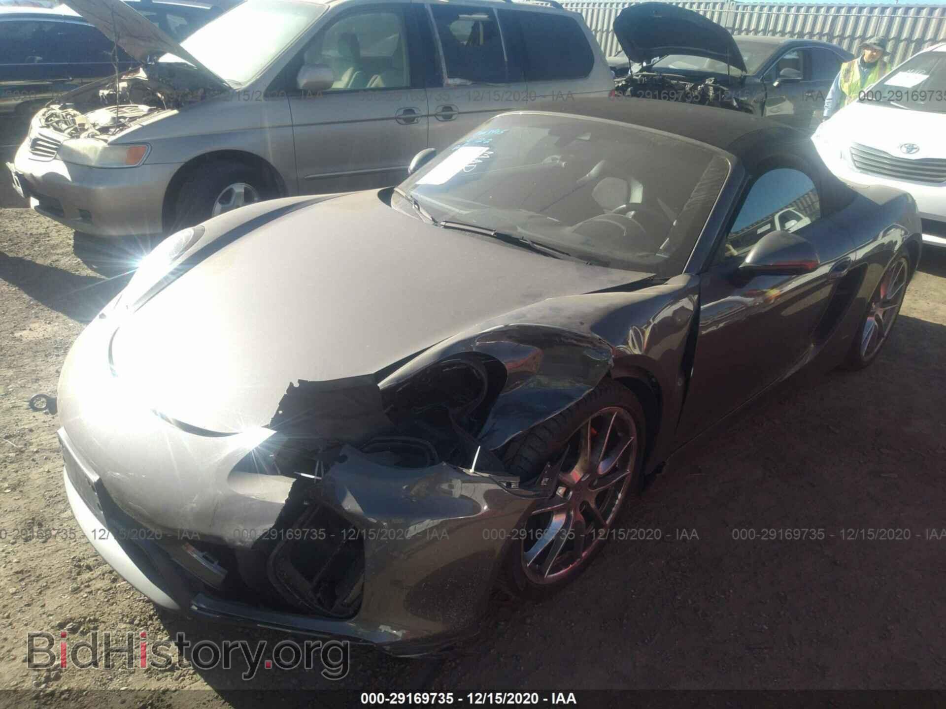 2016 PORSCHE BOXSTER - VIN: WP0CB2A86GS140429 - Фото 2