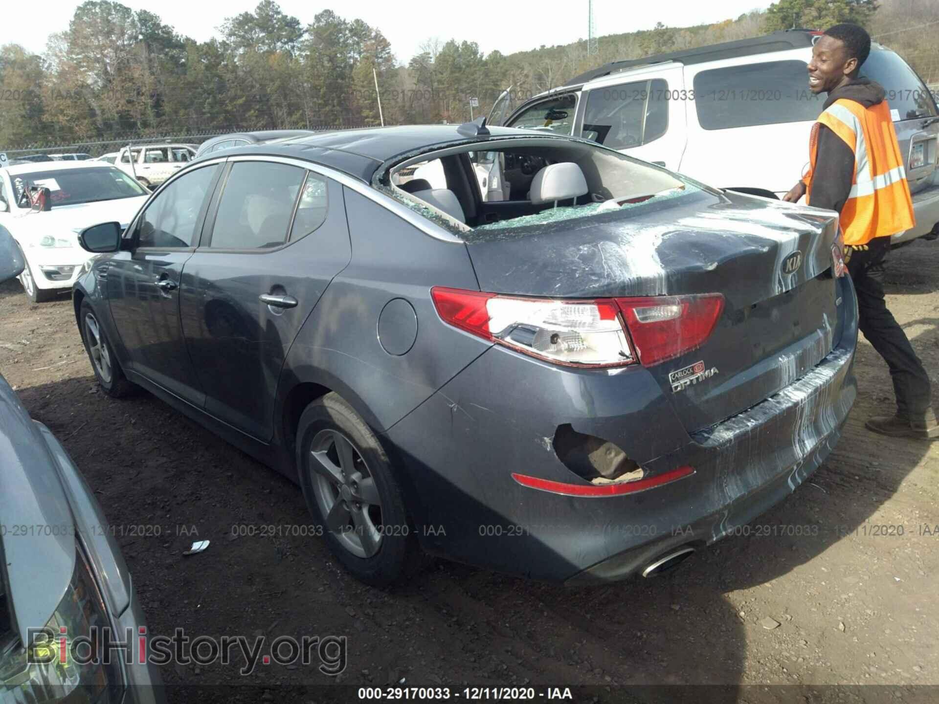 2015 KIA OPTIMA - VIN: KNAGM4A76F5568428 - Фото 3