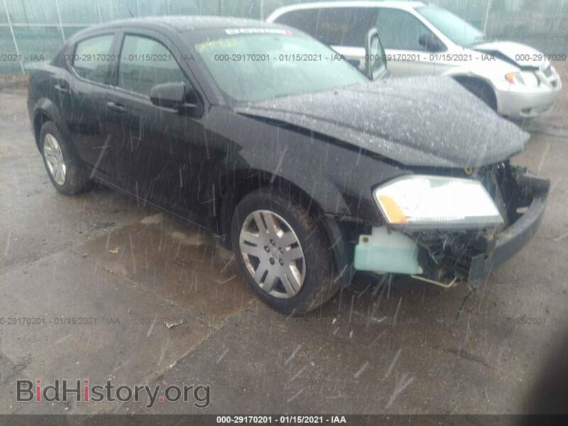 2012 Dodge AVENGER SXT (VIN 1C3CDZCB9CN212362) — photo 1 of 12, IAAI, damage: front end