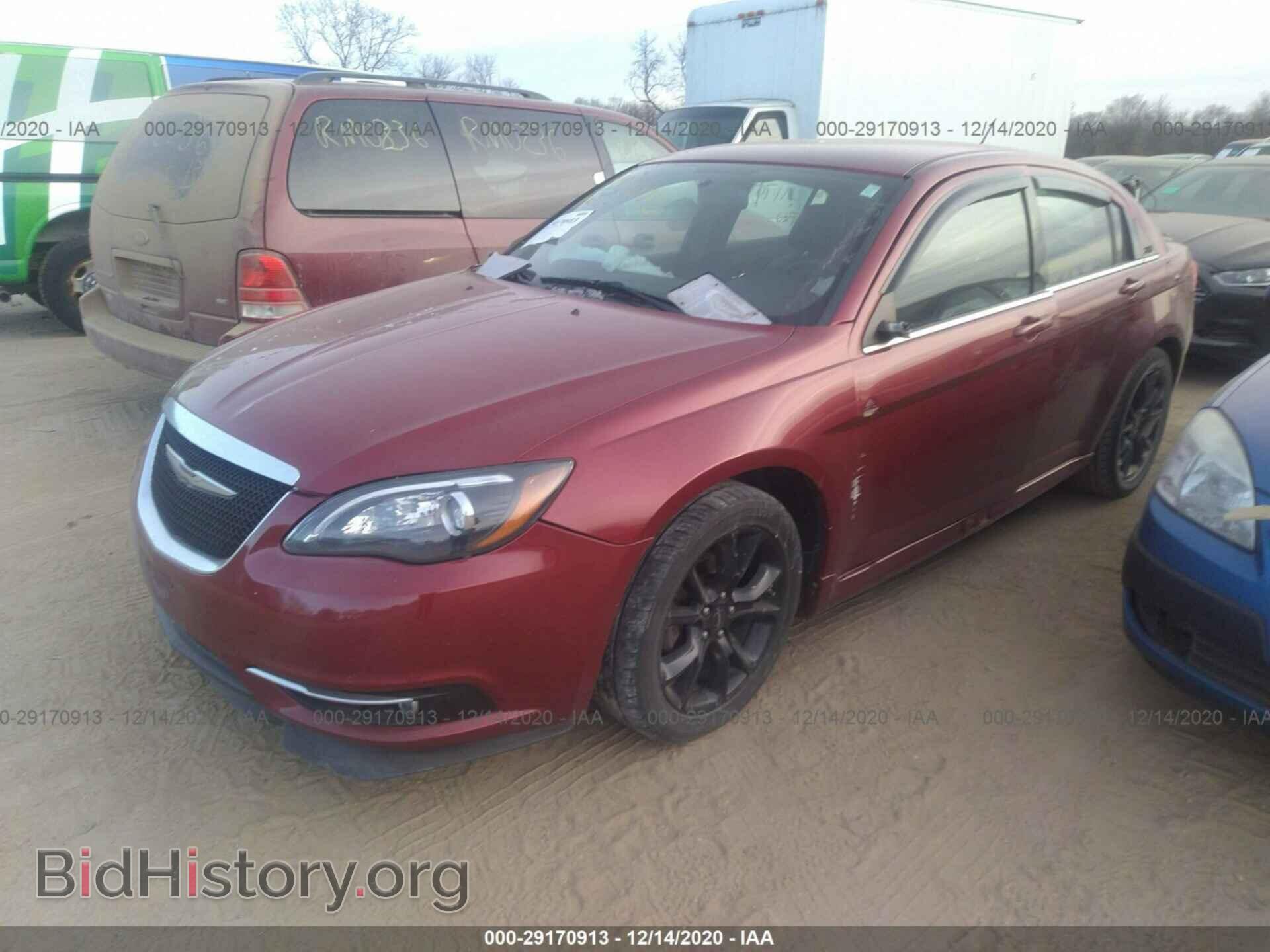 2014 CHRYSLER 200 - VIN: 1C3CCBCG0EN164324 - Фото 2