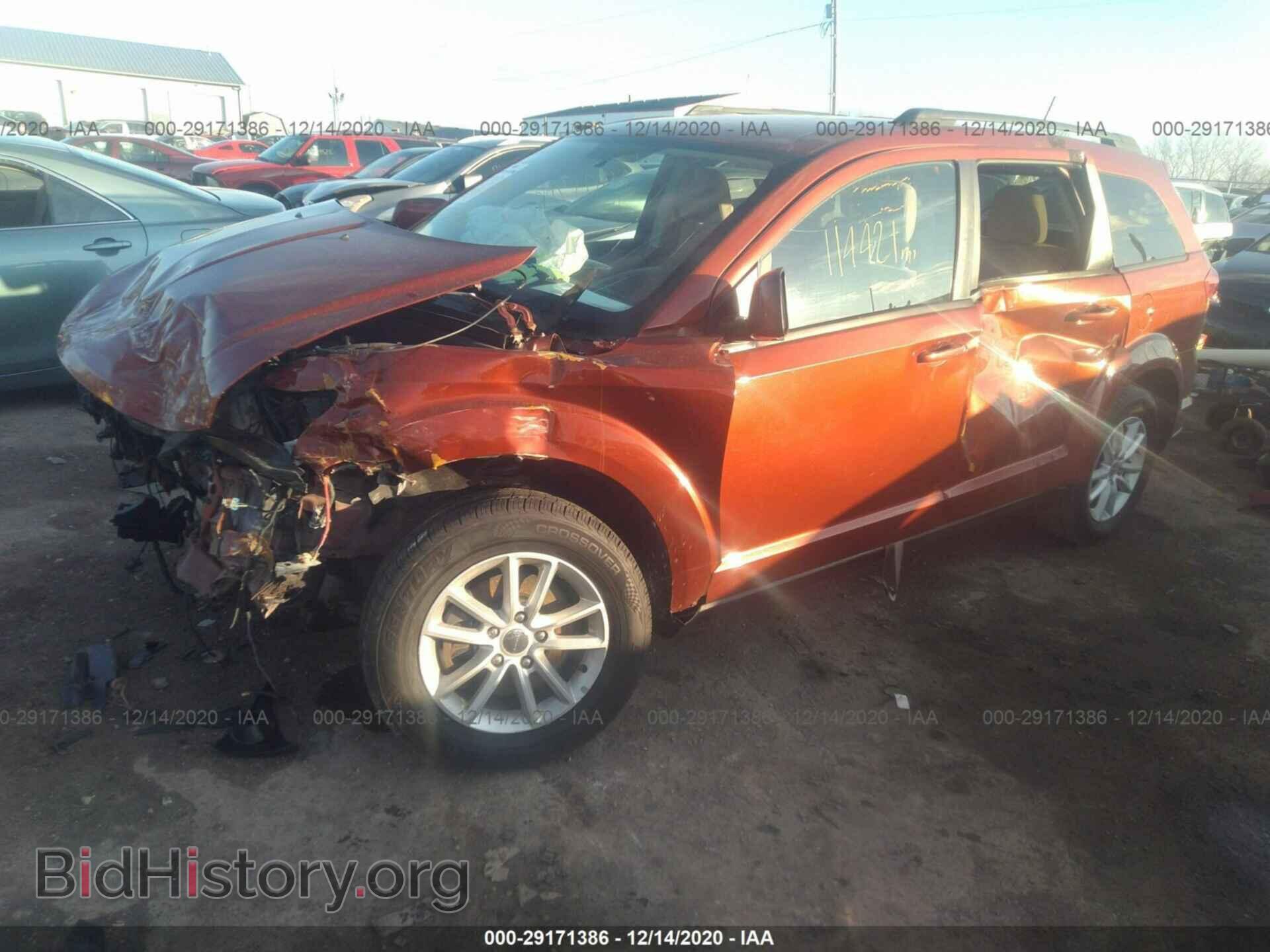 2014 DODGE JOURNEY - VIN: 3C4PDCBG2ET107883 - Фото 2