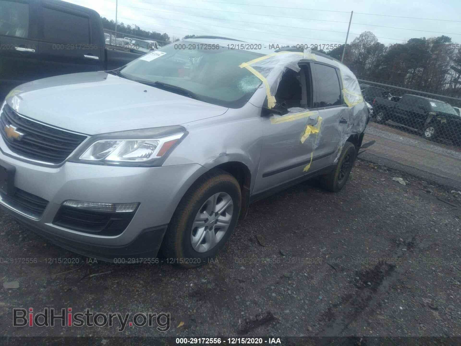 2015 CHEVROLET TRAVERSE - VIN: 1GNKRFED5FJ341532 - Фото 2