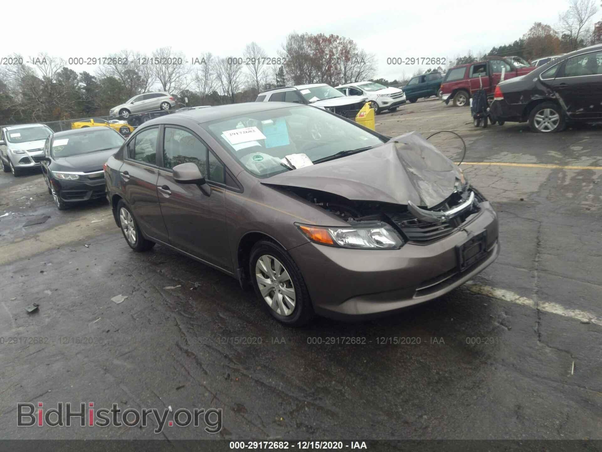 Фотография 2HGFB2F53CH526014 - HONDA CIVIC SDN 2012
