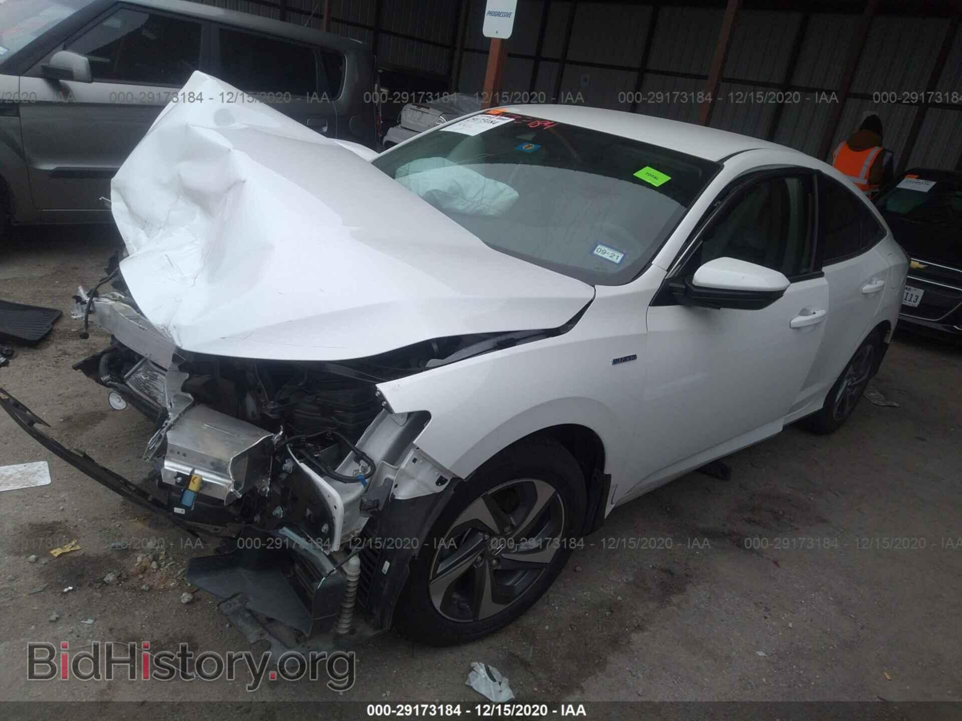 2019 HONDA INSIGHT - VIN: 19XZE4F58KE024303 - Фото 2