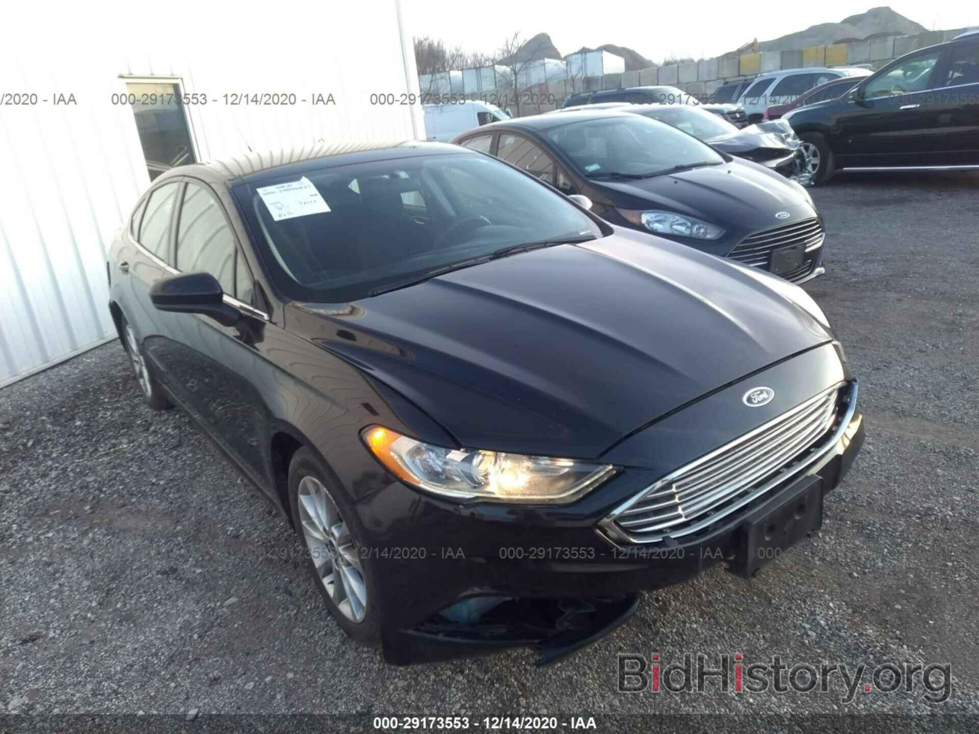 Photo 3FA6P0H76HR182683 - FORD FUSION 2017