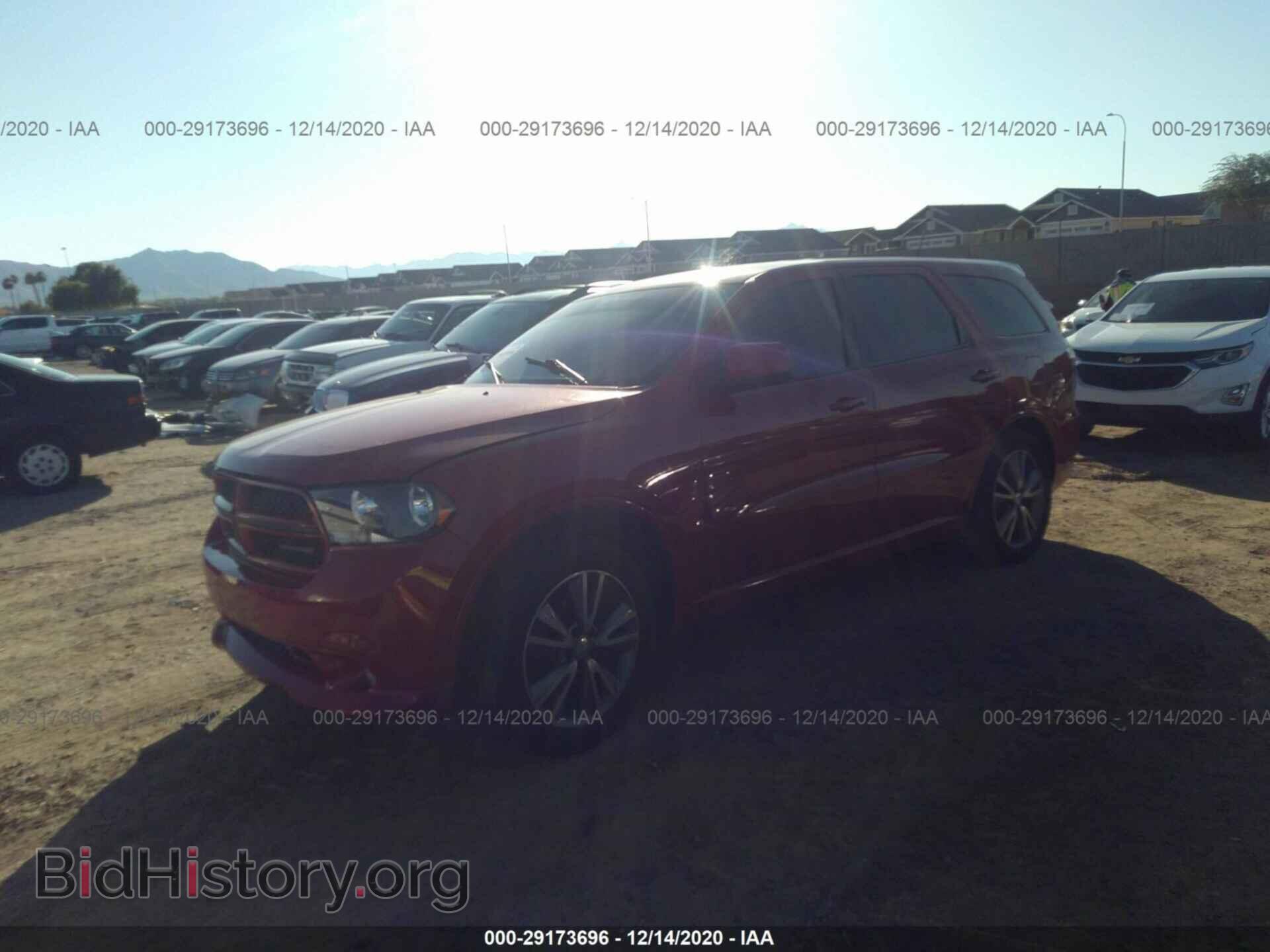2013 DODGE DURANGO - VIN: 1C4RDJAG6DC674476 - Фото 2