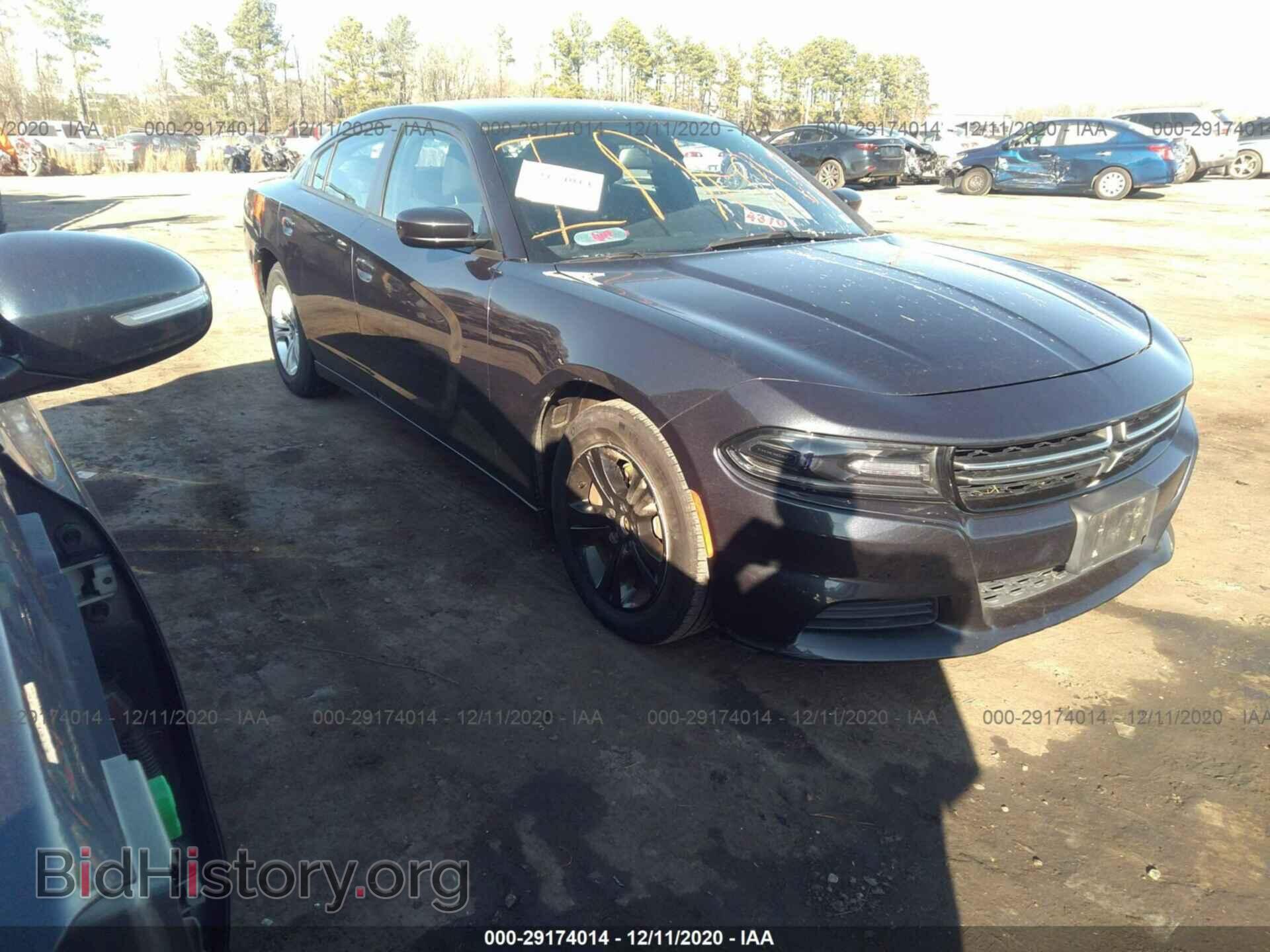 Фотография 2C3CDXBG5GH103400 - DODGE CHARGER 2016