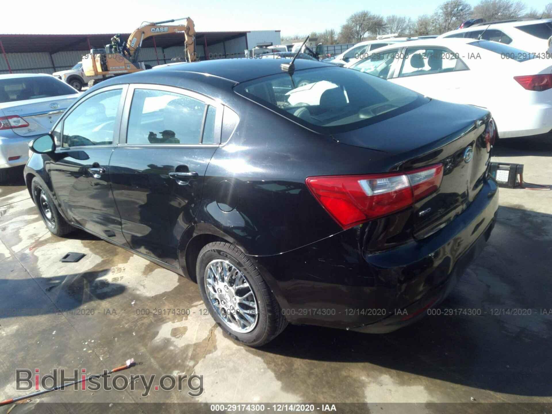 2012 KIA RIO - VIN: KNADN4A33C6046620 - Фото 3