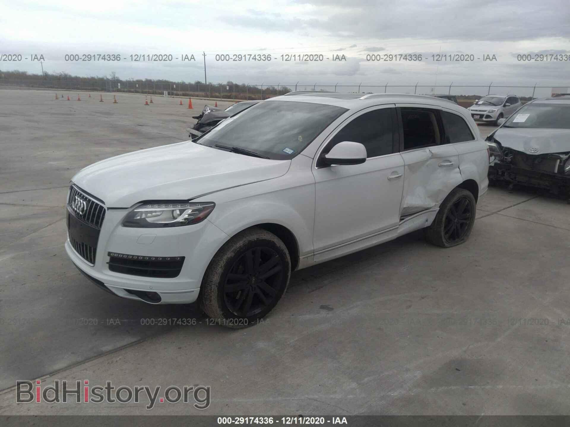2013 AUDI Q7 - VIN: WA1LGAFE0DD009727 - Фото 2
