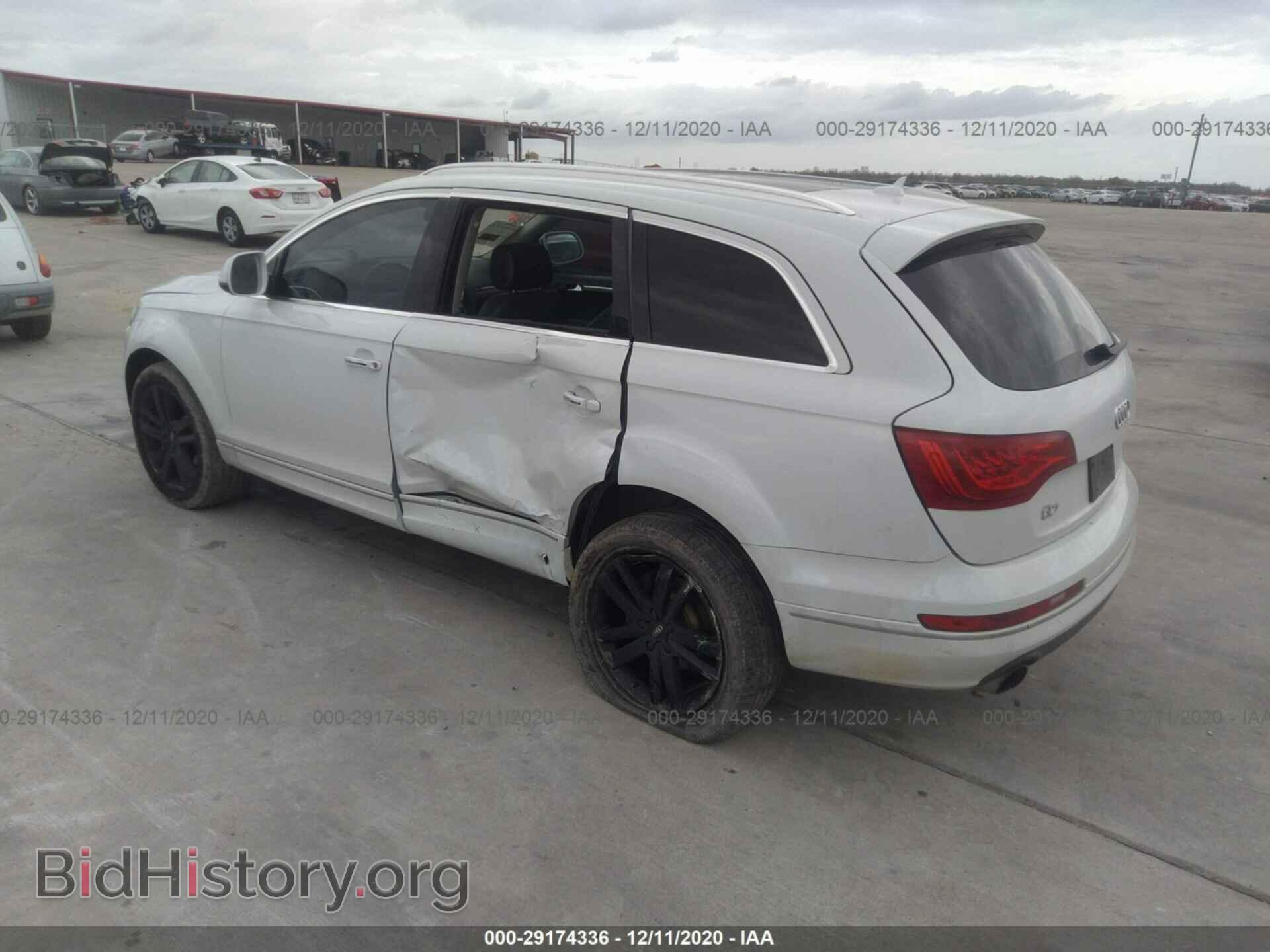 2013 AUDI Q7 - VIN: WA1LGAFE0DD009727 - Фото 3