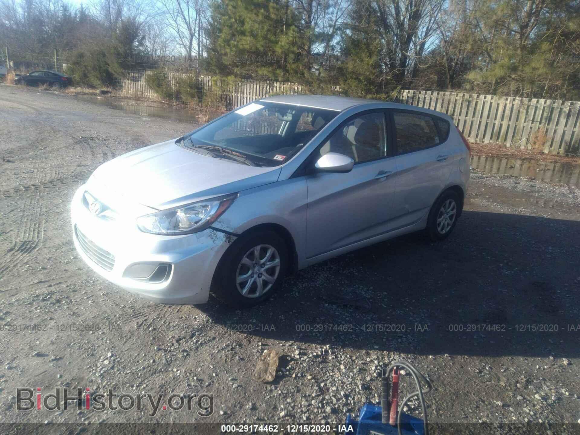 2012 HYUNDAI ACCENT - VIN: KMHCT5AEXCU023323 - Фото 2