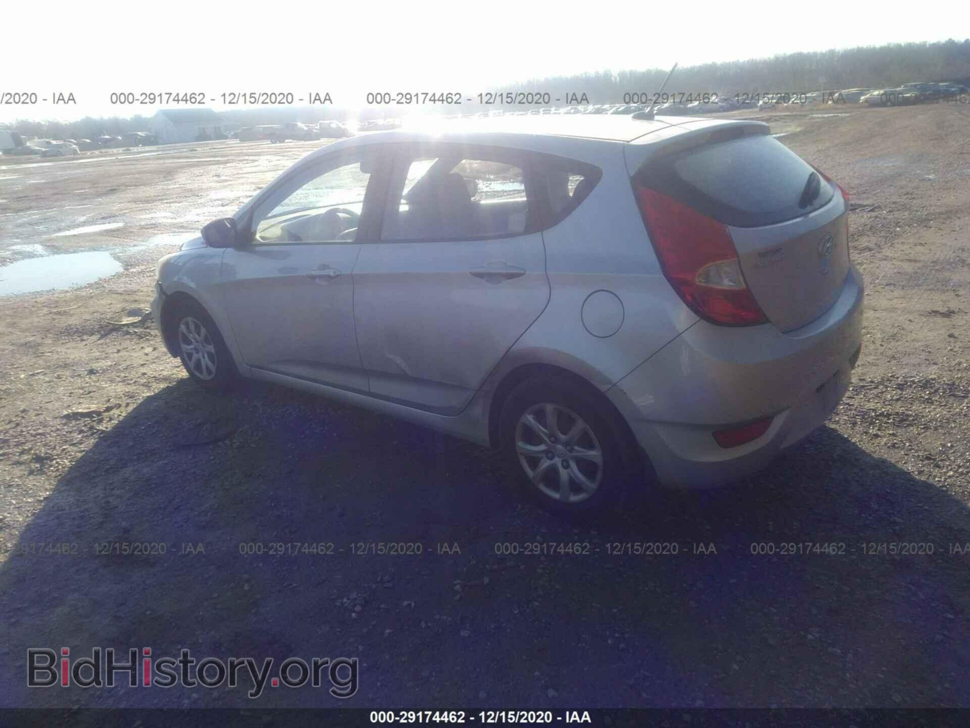 2012 HYUNDAI ACCENT - VIN: KMHCT5AEXCU023323 - Фото 3