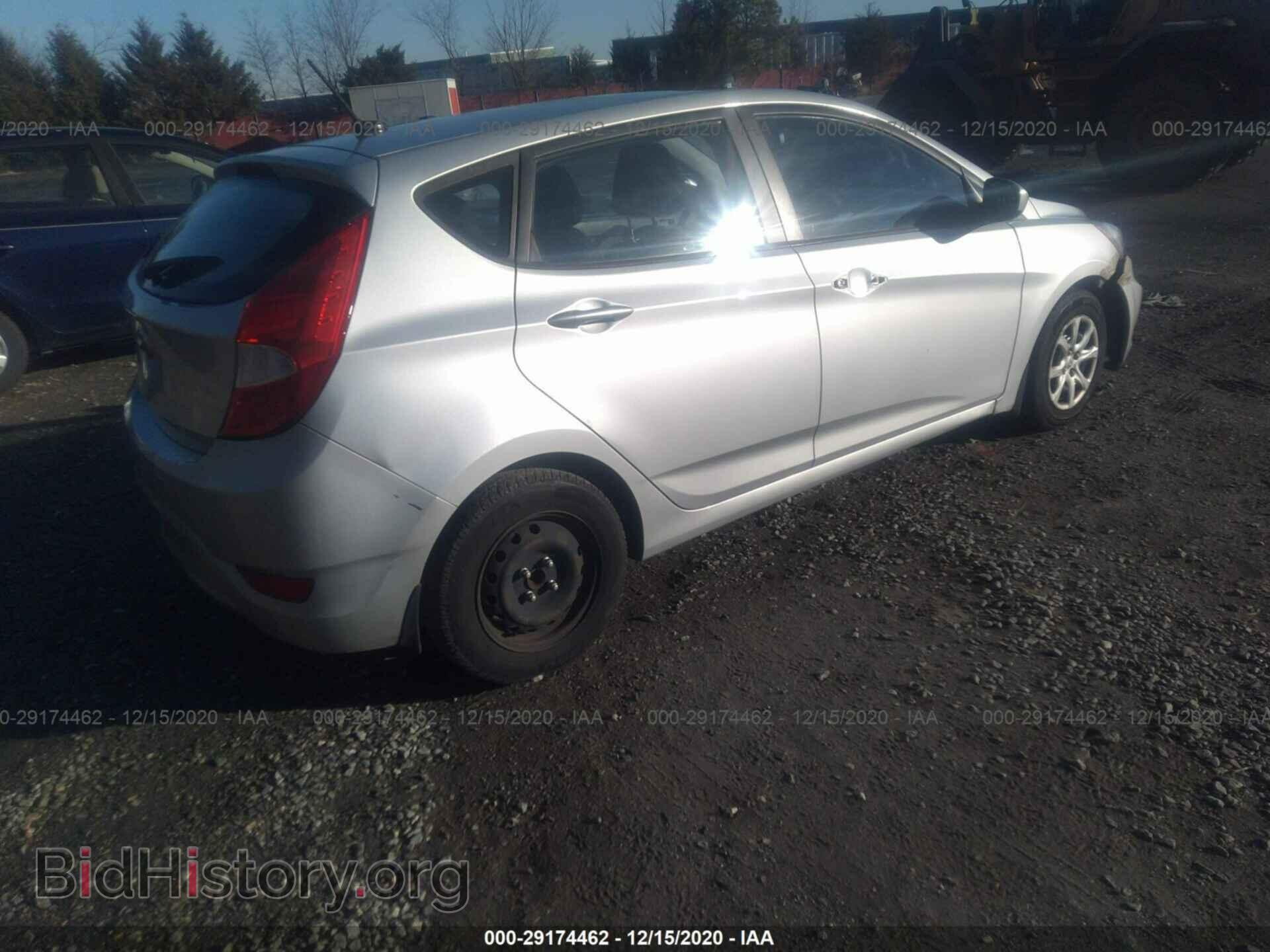 2012 HYUNDAI ACCENT - VIN: KMHCT5AEXCU023323 - Фото 4