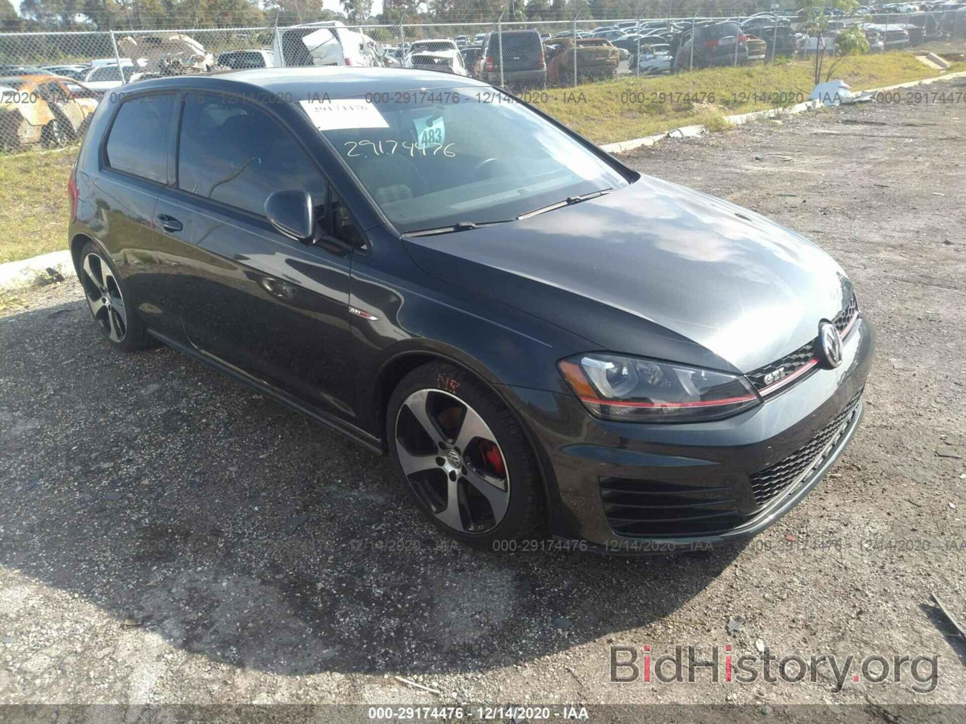 Фотография 3VWYT7AU0GM014361 - VOLKSWAGEN GOLF GTI 2016