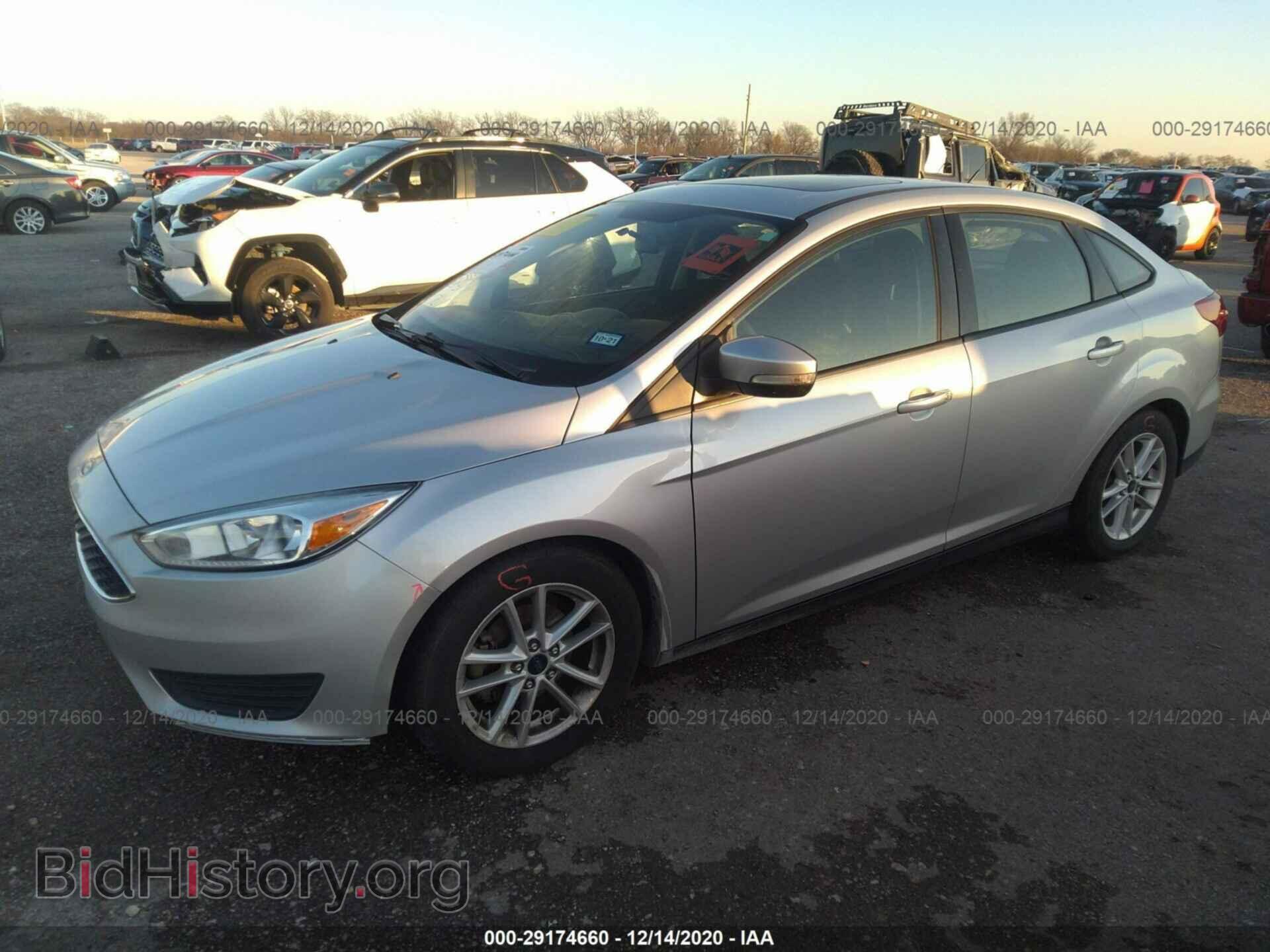 2015 FORD FOCUS - VIN: 1FADP3F21FL342299 - Фото 2