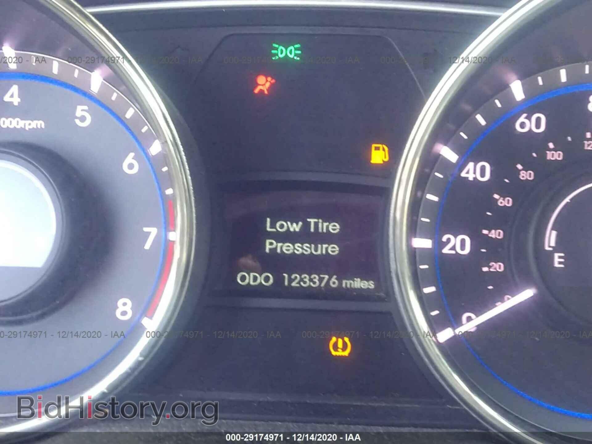 2012 HYUNDAI SONATA - VIN: 5NPEC4AC0CH329771 - Фото 7