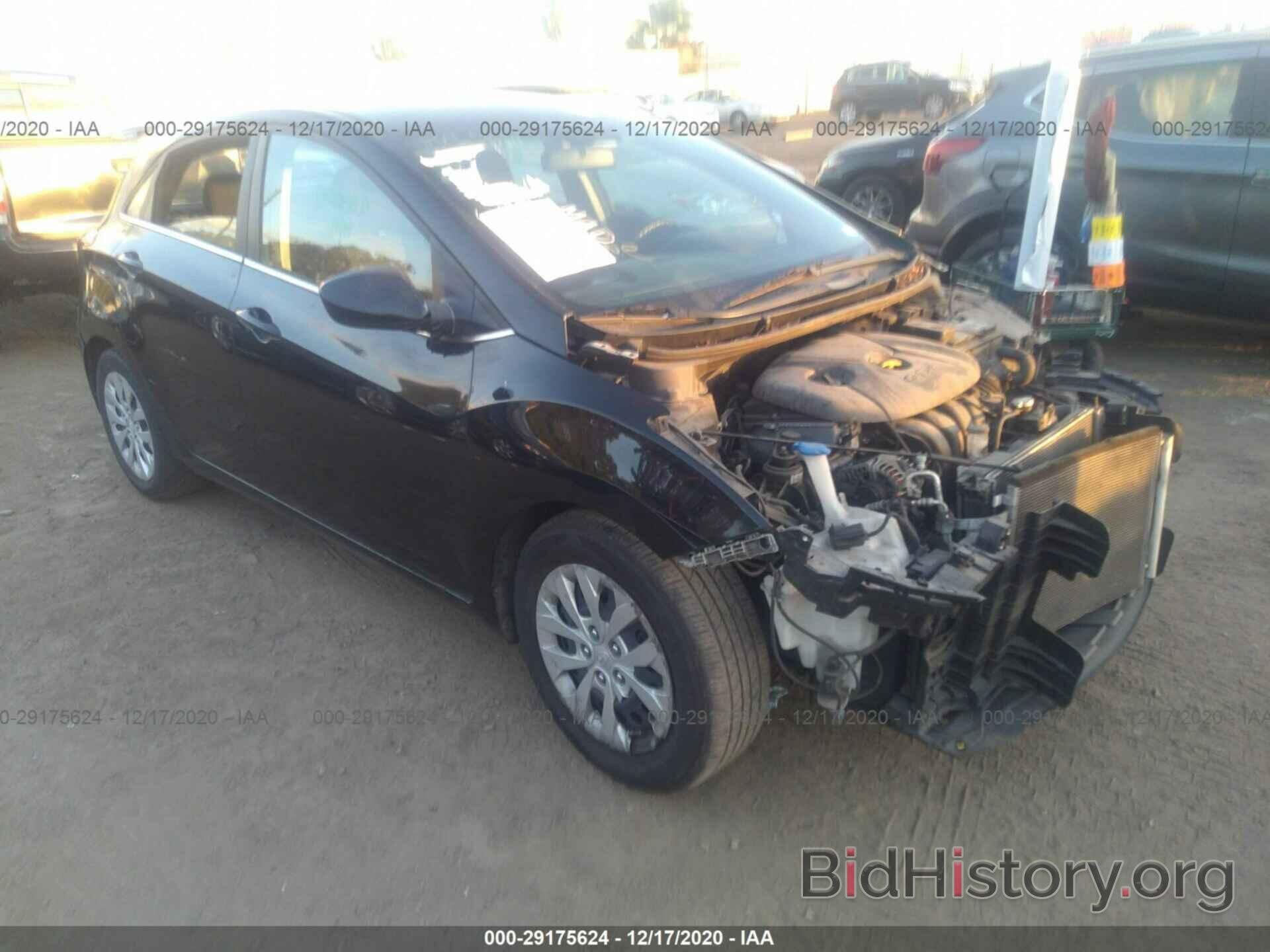 Photo KMHD35LH2HU352875 - HYUNDAI ELANTRA GT 2017