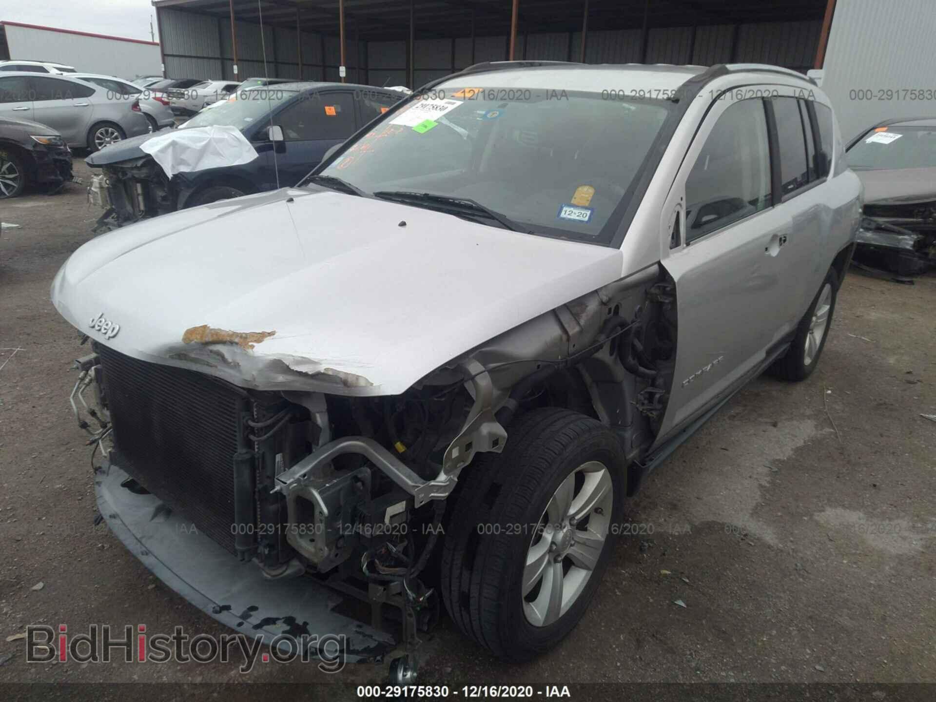2012 JEEP COMPASS - VIN: 1C4NJCBA3CD650075 - Фото 2