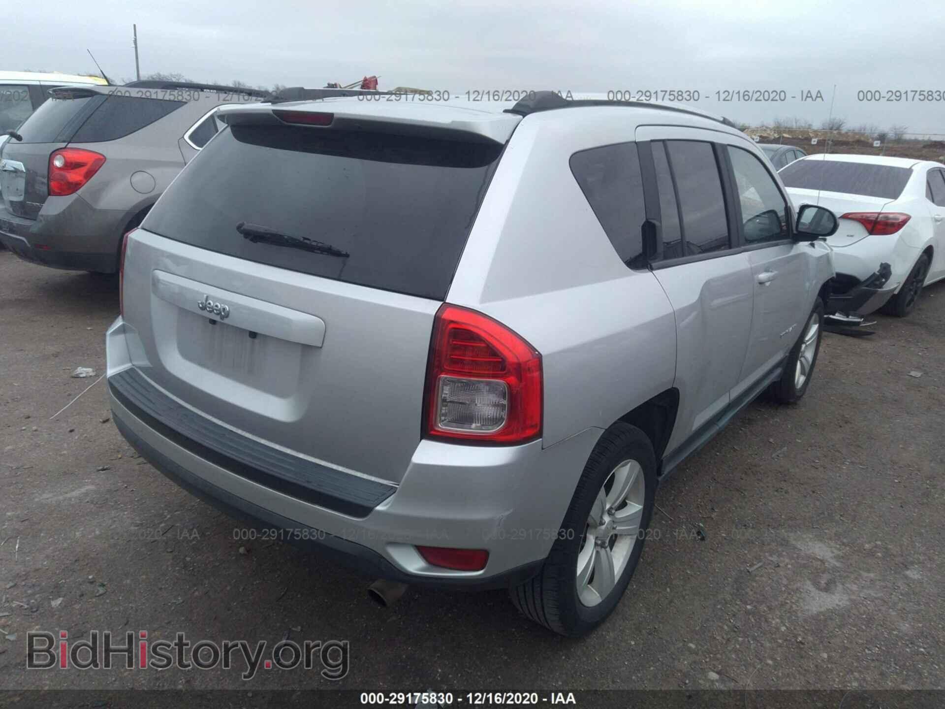 2012 JEEP COMPASS - VIN: 1C4NJCBA3CD650075 - Фото 4