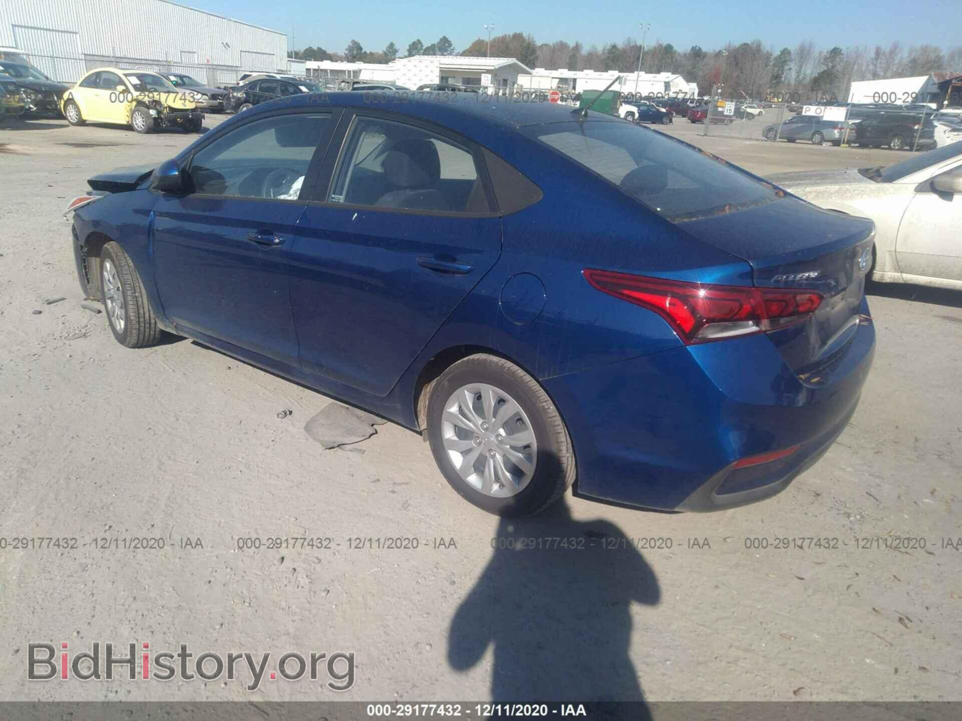 2018 HYUNDAI ACCENT - VIN: 3KPC24A34JE021255 - Фото 3