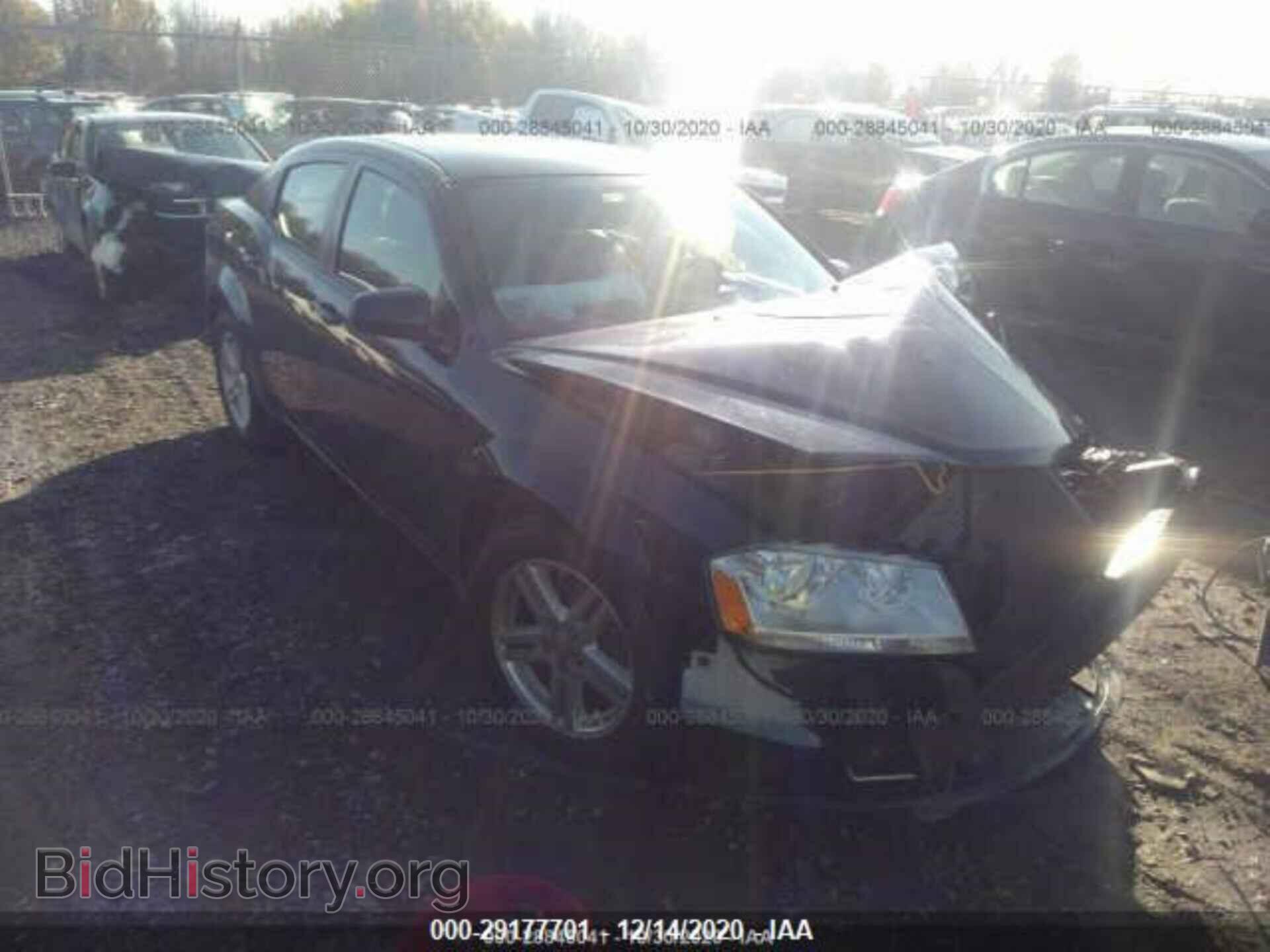 Photo 1C3CDZCB2CN177969 - DODGE AVENGER 2012