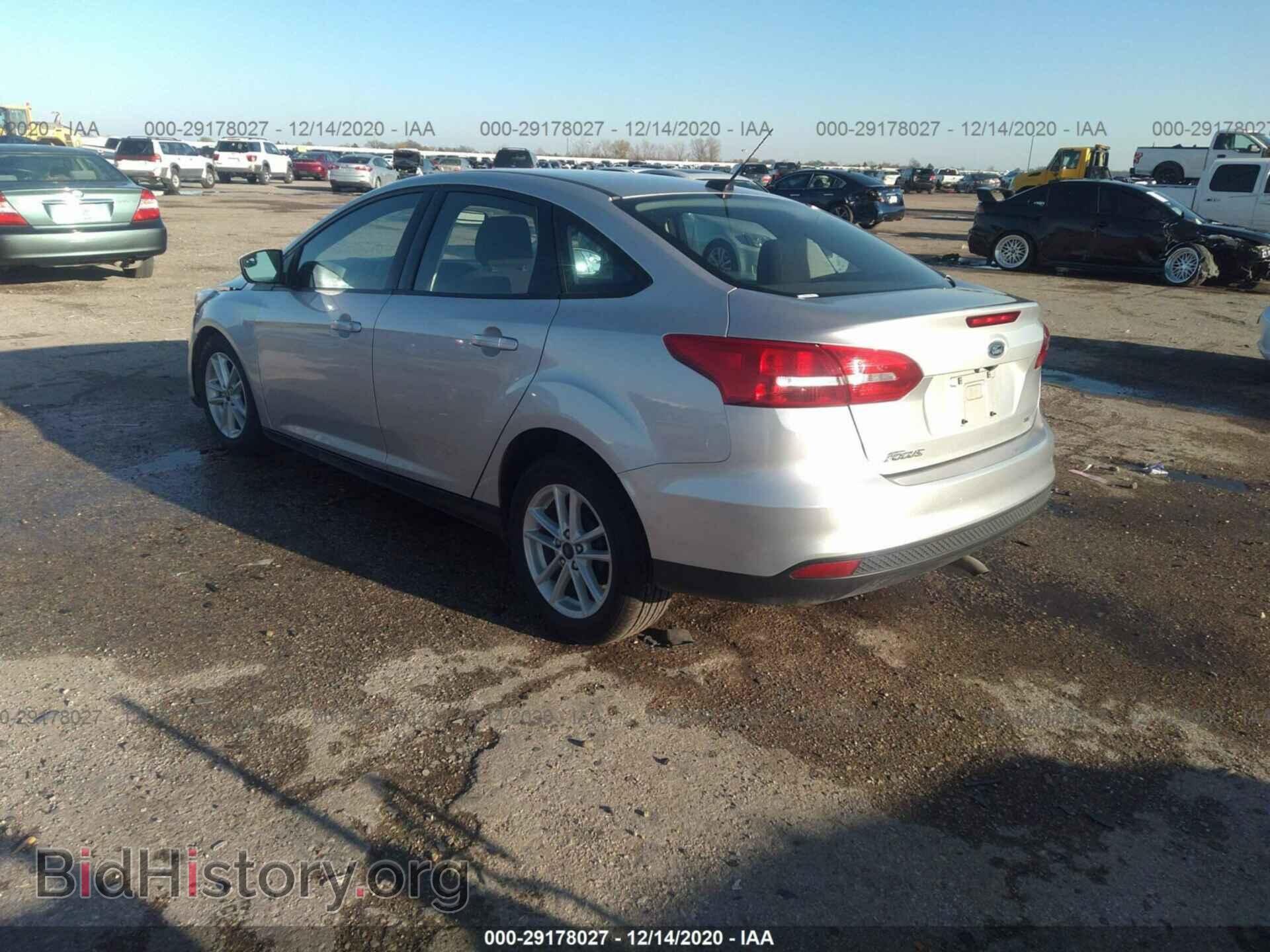 2018 FORD FOCUS - VIN: 1FADP3F28JL207703 - Фото 3