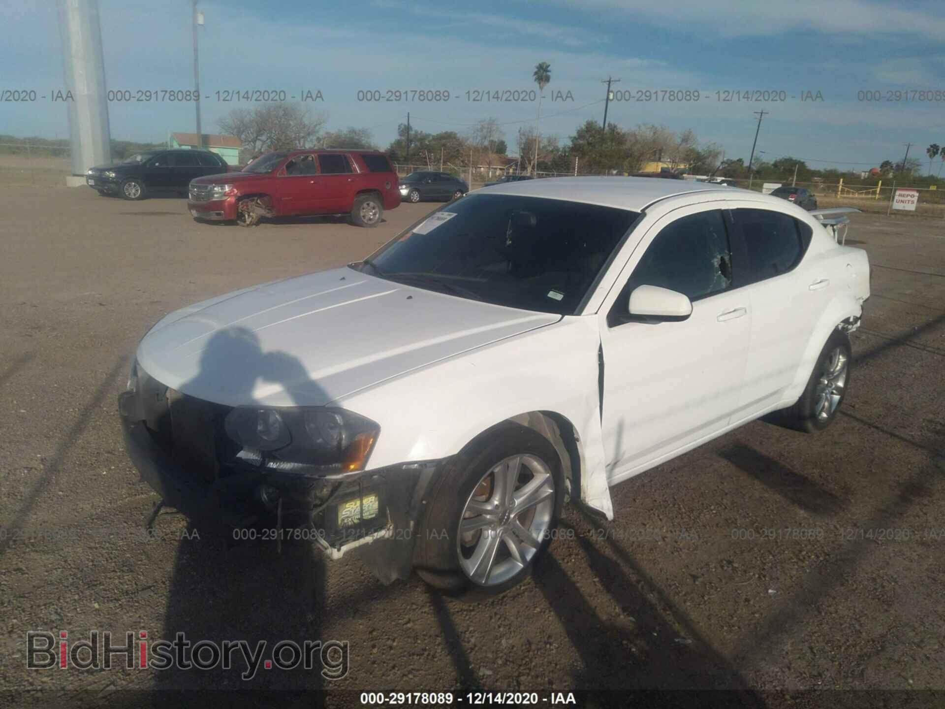 2014 DODGE AVENGER - VIN: 1C3CDZCB8EN187750 - Фото 2