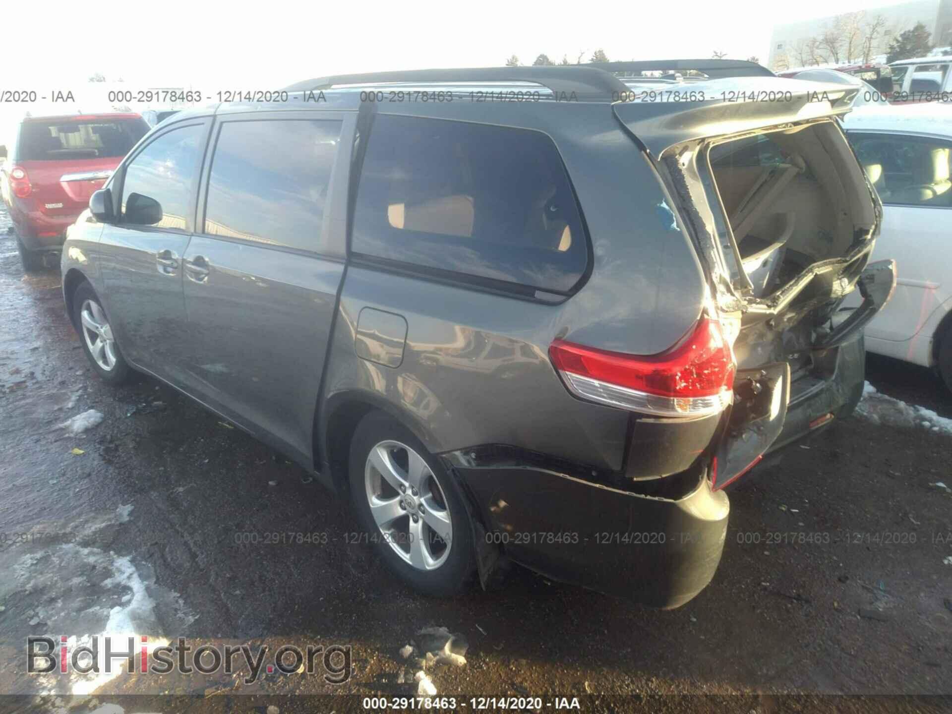 2012 TOYOTA SIENNA - VIN: 5TDKK3DC1CS242967 - Фото 3