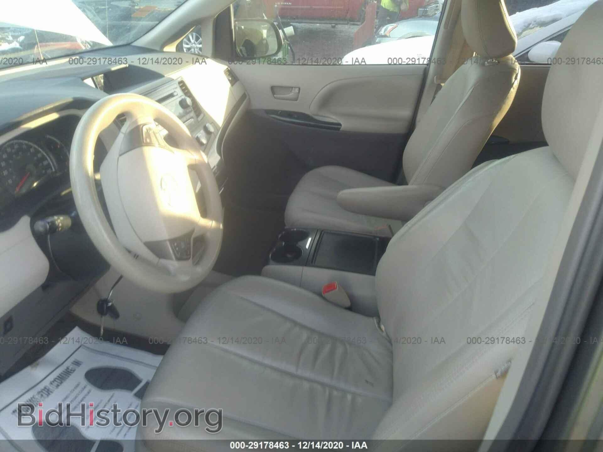 2012 TOYOTA SIENNA - VIN: 5TDKK3DC1CS242967 - Фото 5