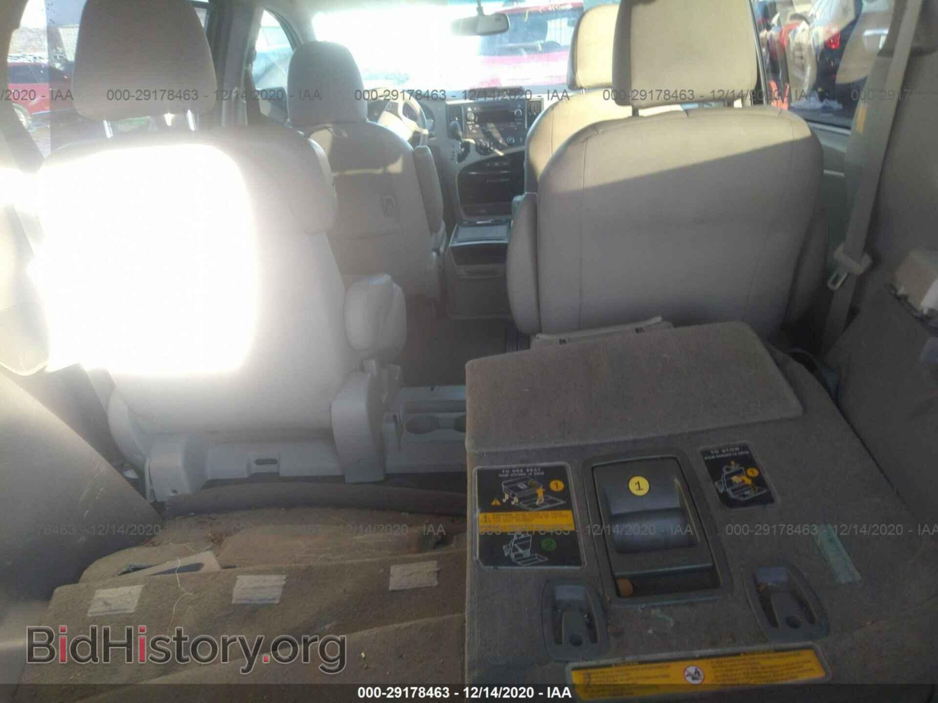 2012 TOYOTA SIENNA - VIN: 5TDKK3DC1CS242967 - Фото 8