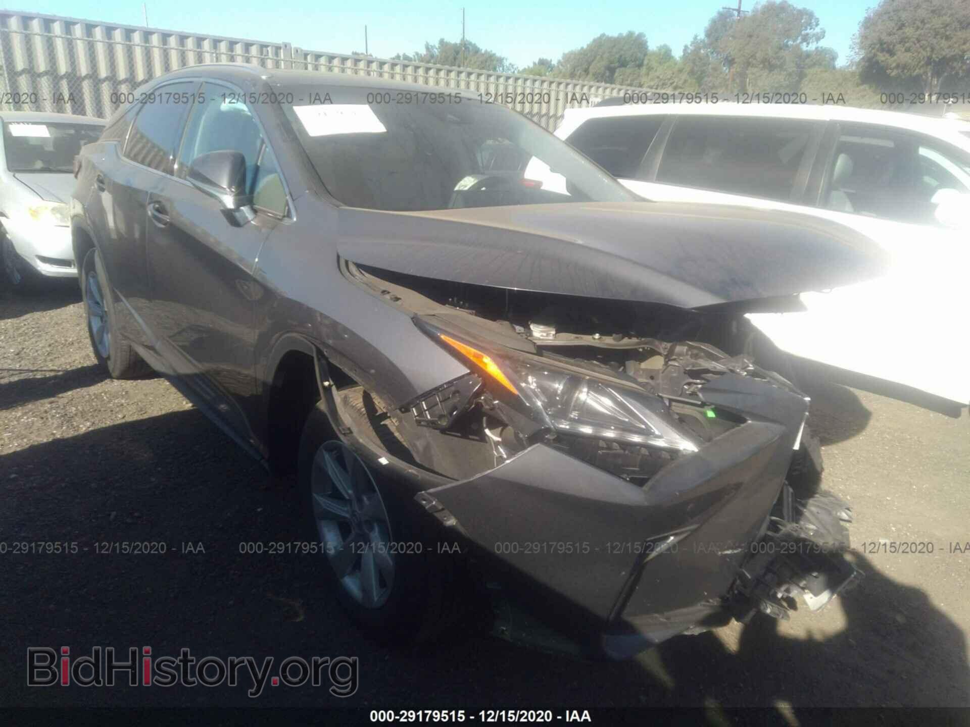 Фотография 2T2ZZMCA7HC074019 - LEXUS RX 2017