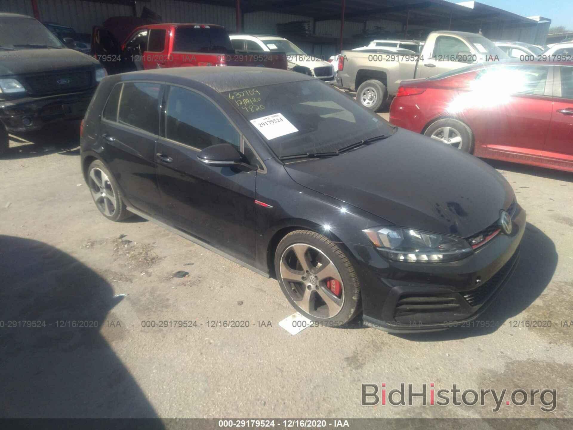 Photo 3VW6T7AU3KM009820 - VOLKSWAGEN GOLF GTI 2019