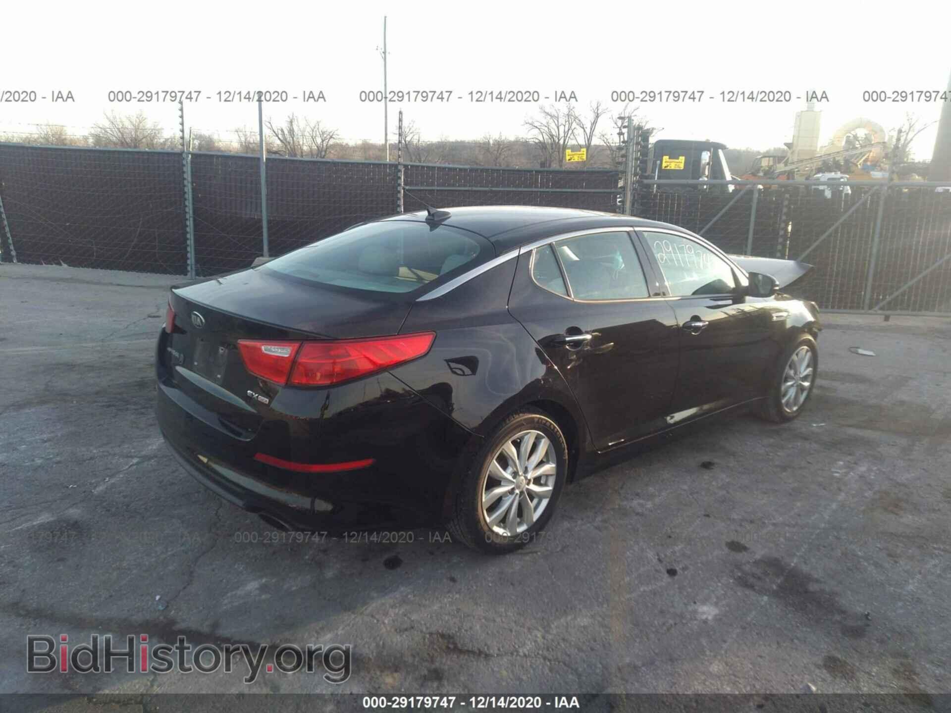 2015 KIA OPTIMA - VIN: 5XXGN4A70FG471334 - Фото 4