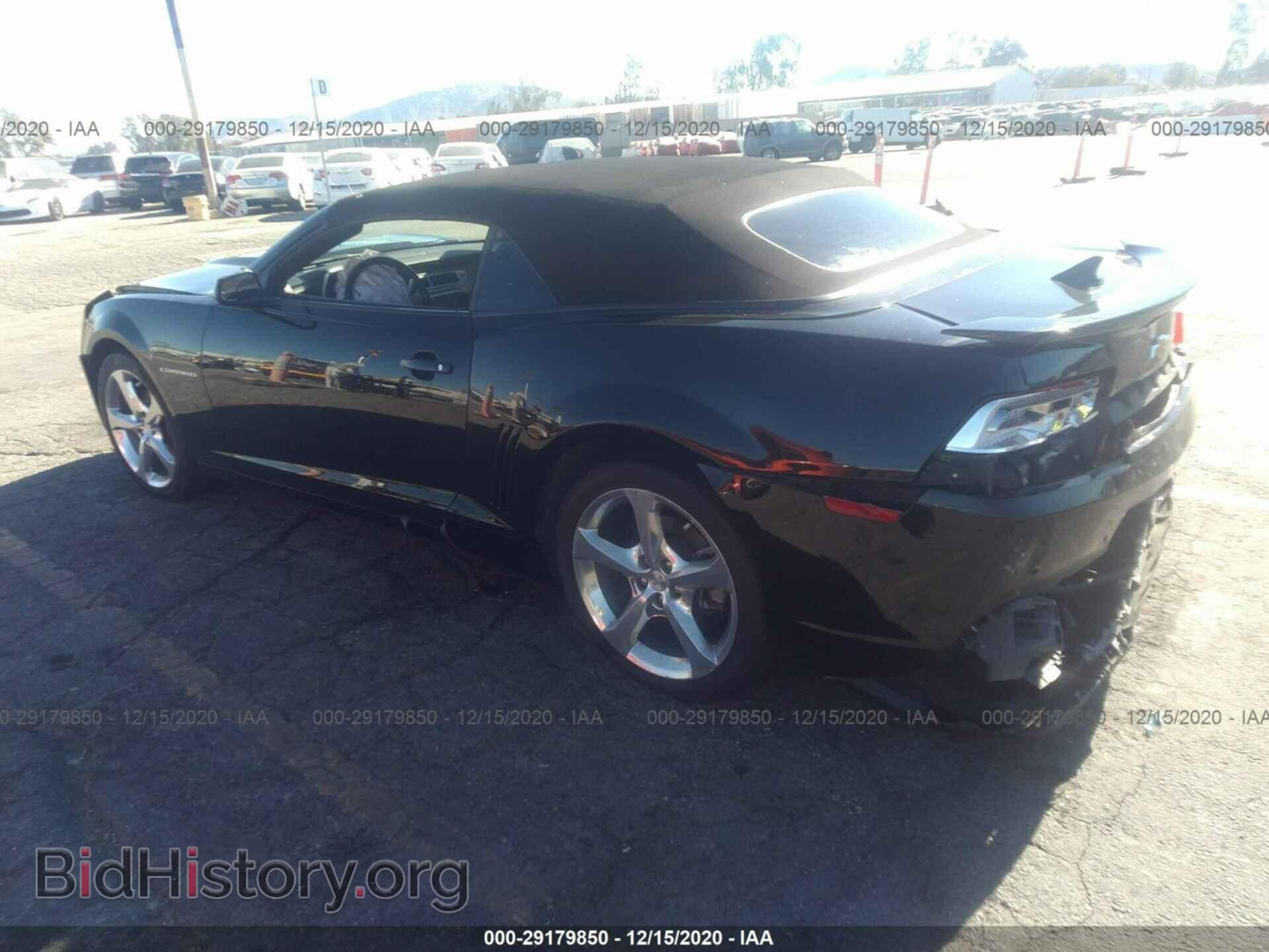 2015 CHEVROLET CAMARO - VIN: 2G1FF3D37F9211928 - Фото 3