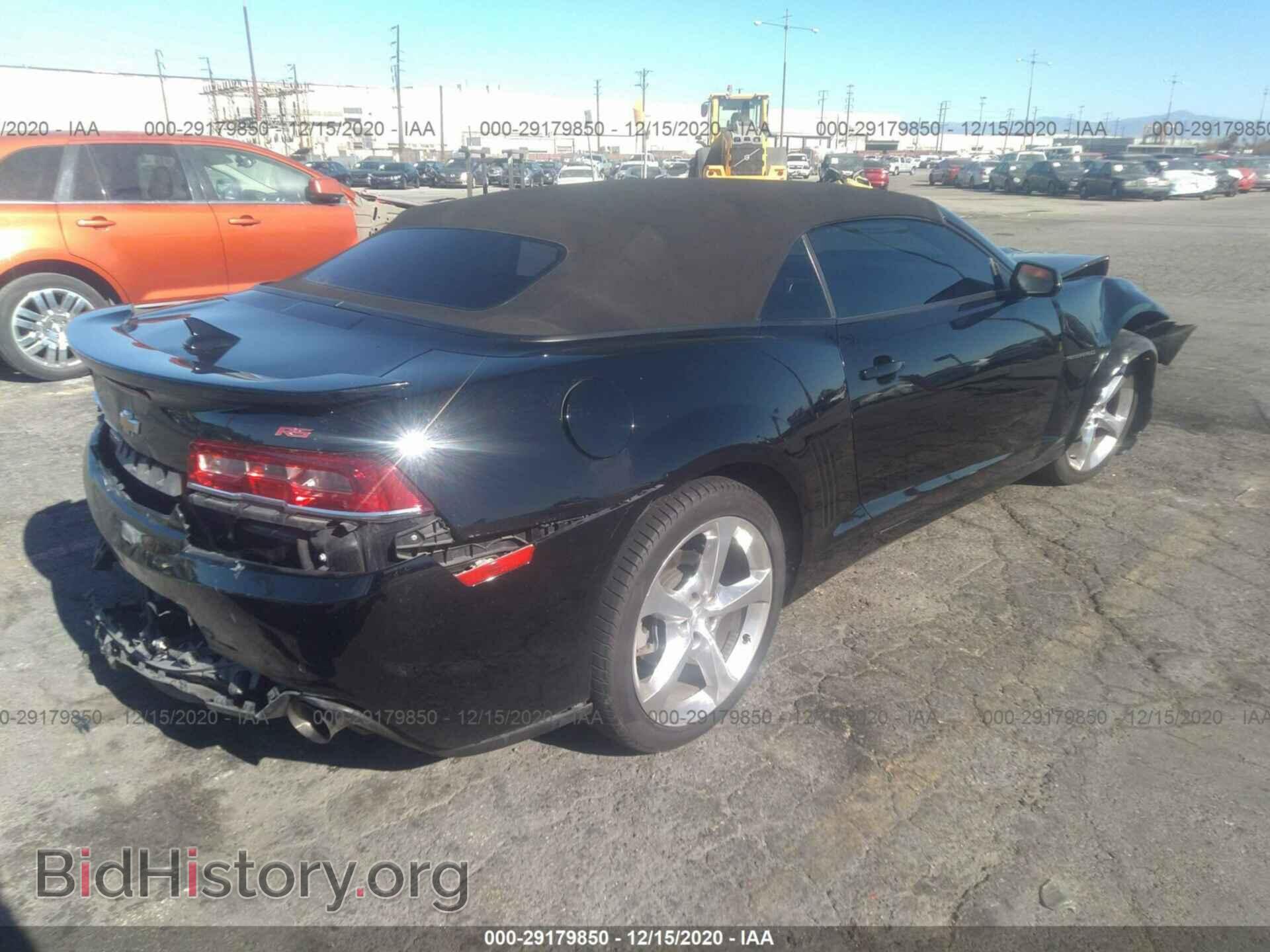 2015 CHEVROLET CAMARO - VIN: 2G1FF3D37F9211928 - Фото 4