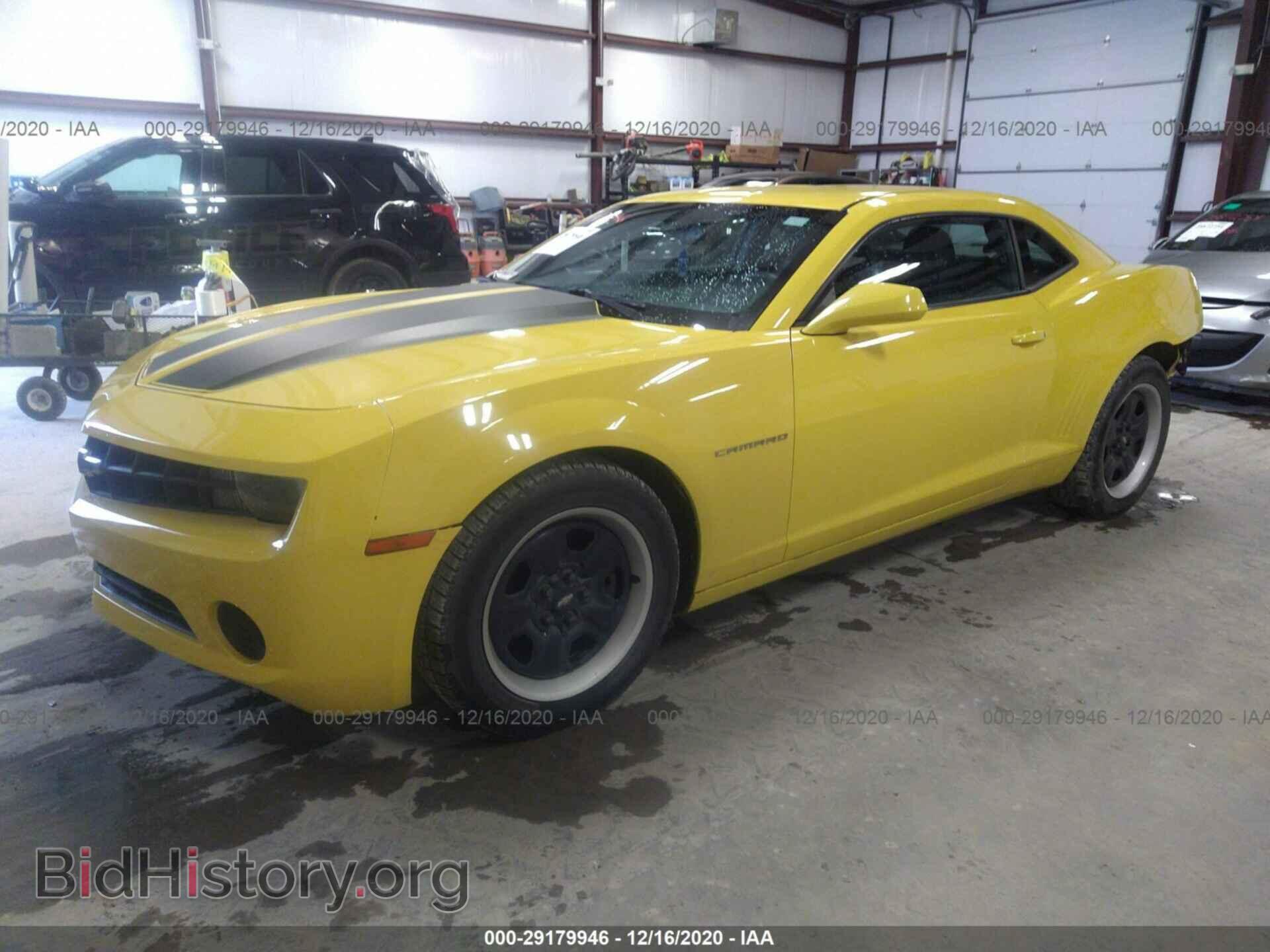 2013 CHEVROLET CAMARO - VIN: 2G1FA1E39D9227837 - Фото 2