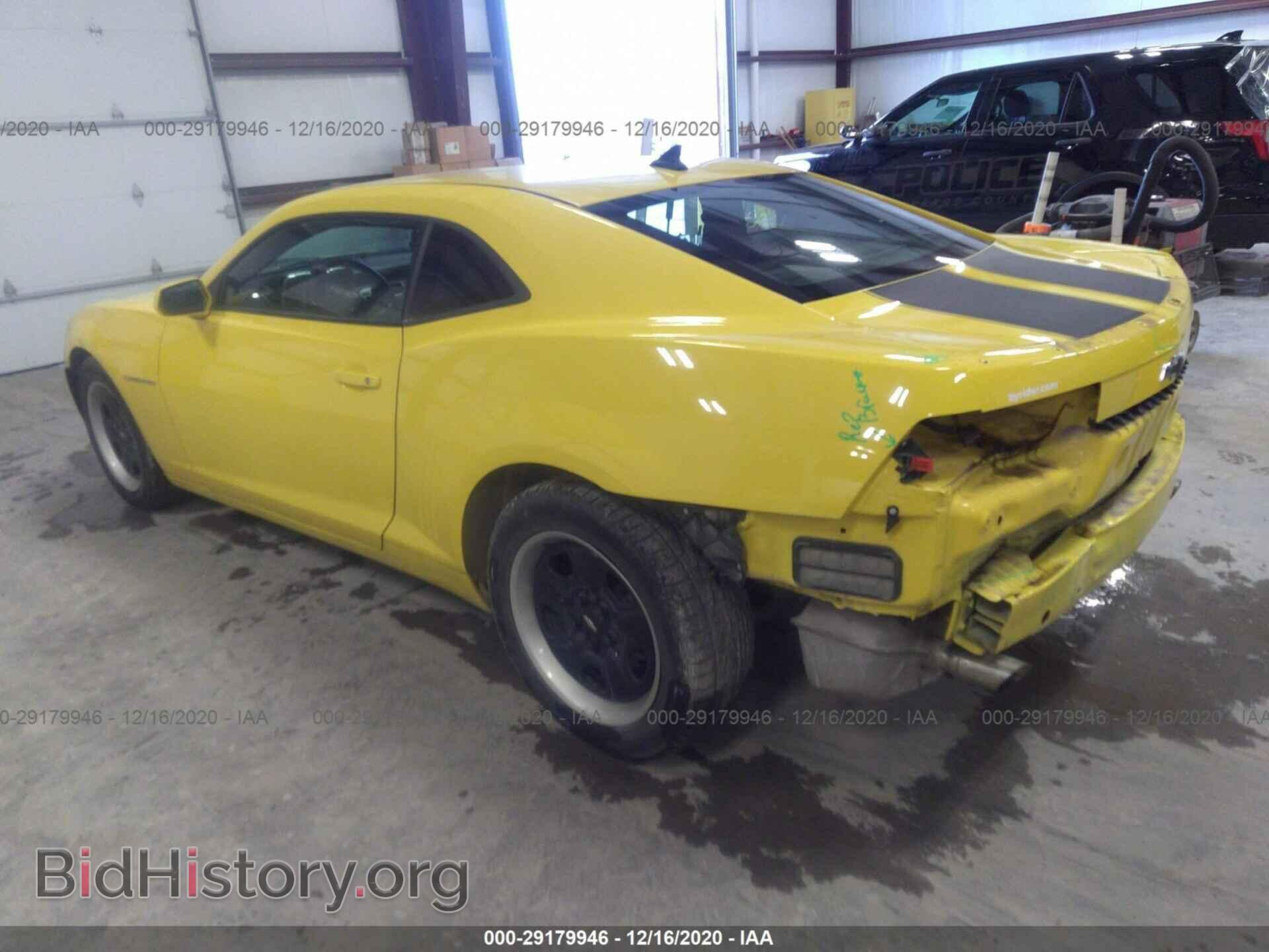2013 CHEVROLET CAMARO - VIN: 2G1FA1E39D9227837 - Фото 3