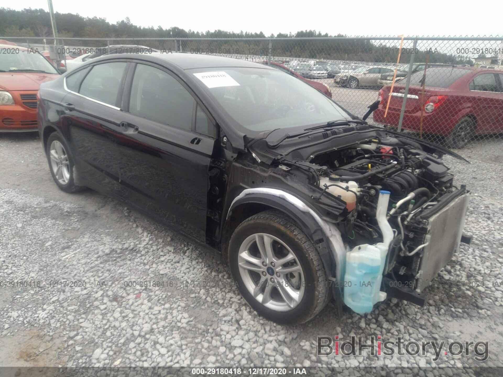 Photo 3FA6P0H75JR162527 - FORD FUSION 2018