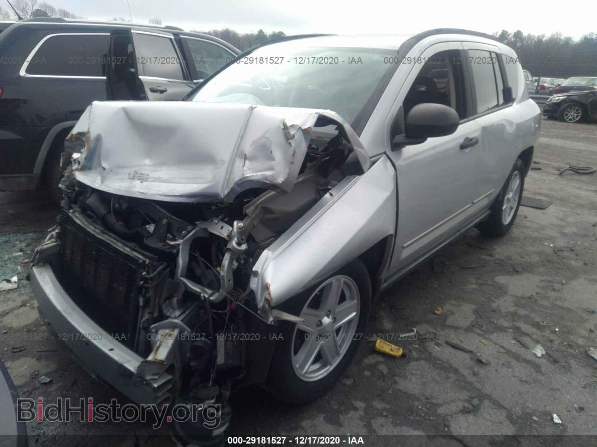 2008 JEEP COMPASS - VIN: 1J8FT47W78D694170 - Фото 2