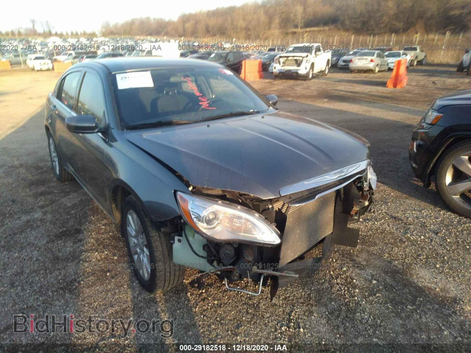 Фотография 1C3CCBAB4CN164962 - CHRYSLER 200 2012