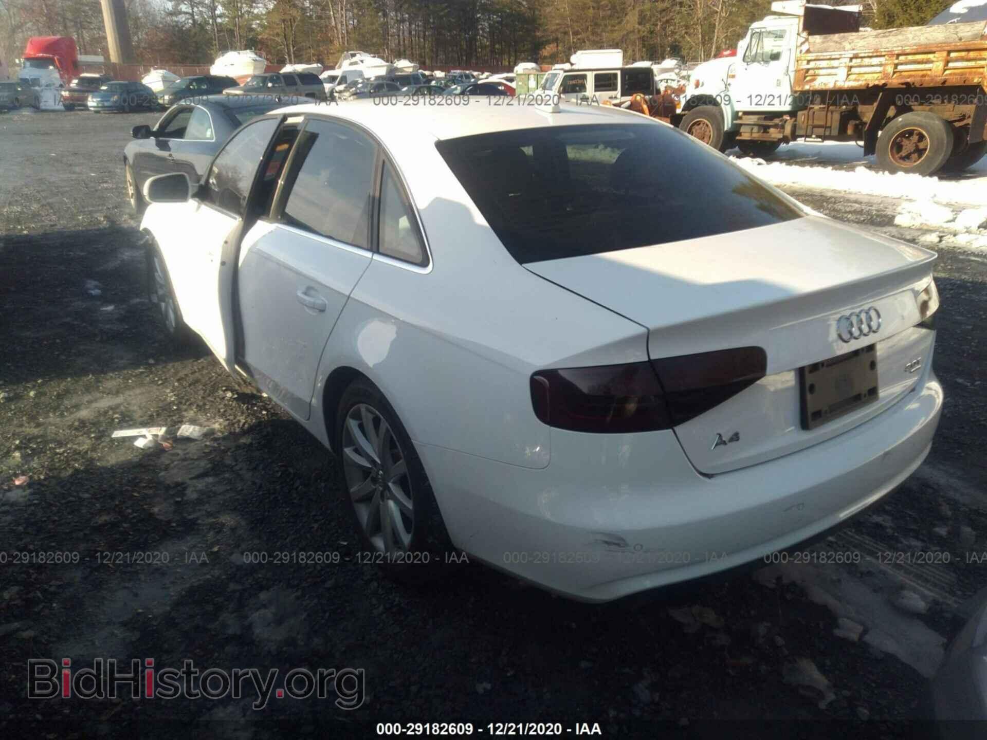 2013 AUDI A4 - VIN: WAUFFAFL7DN036192 - Фото 3