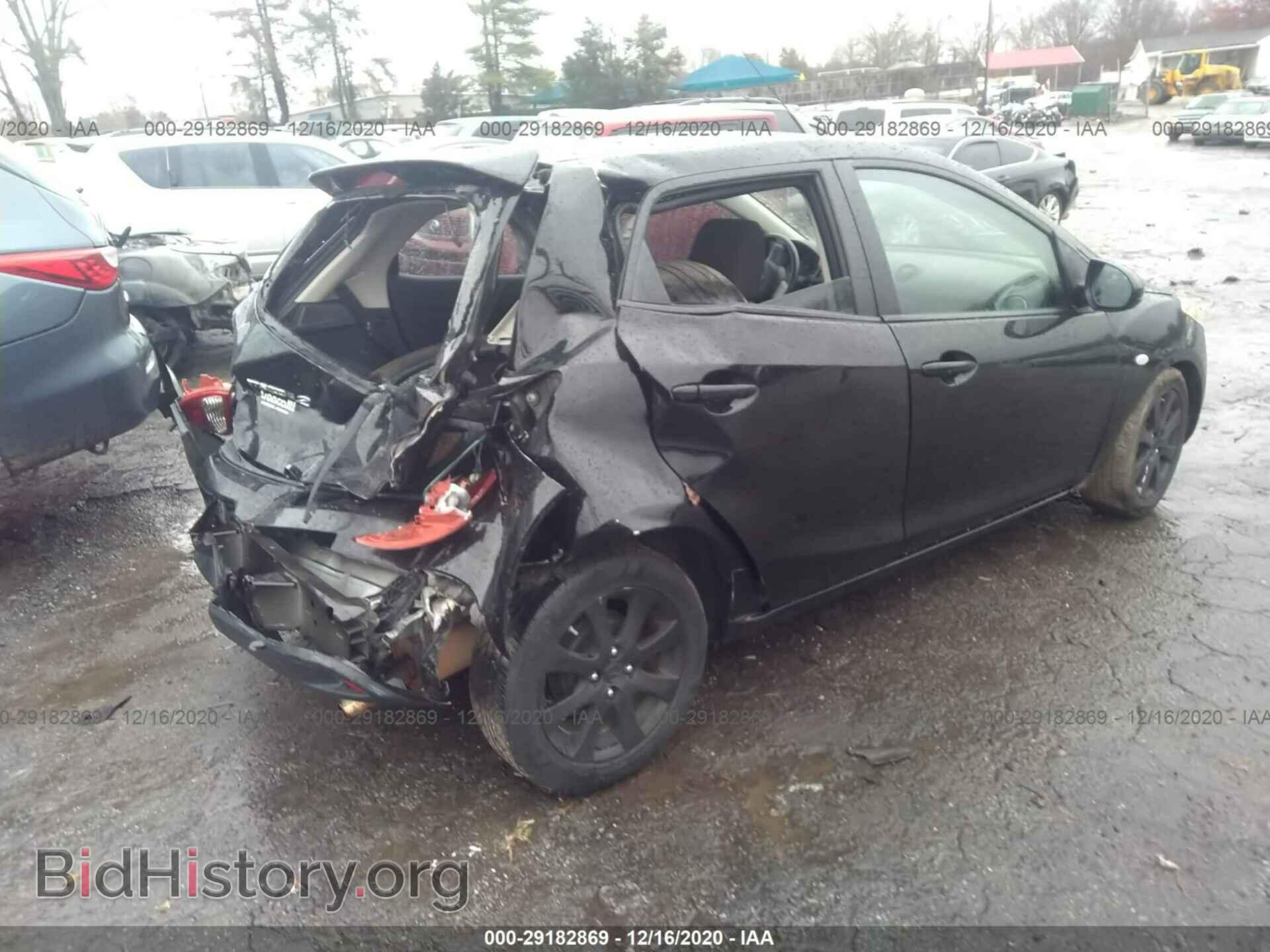 2011 MAZDA MAZDA2 - VIN: JM1DE1HYXB0126307 - Фото 4