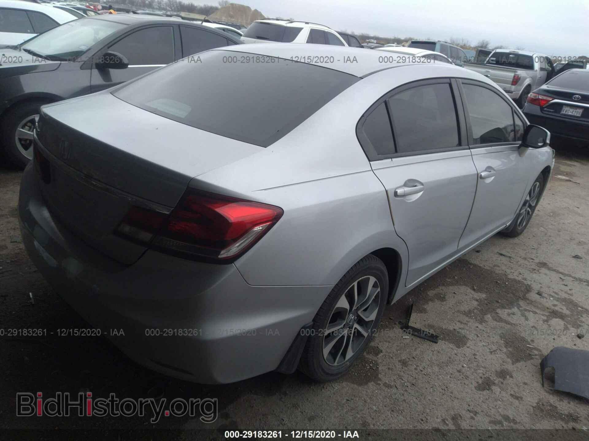 2013 HONDA CIVIC SDN - VIN: 2HGFB2F82DH553779 - Фото 4